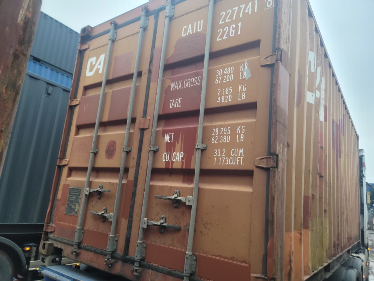 Морской контейнер CAIU2277418