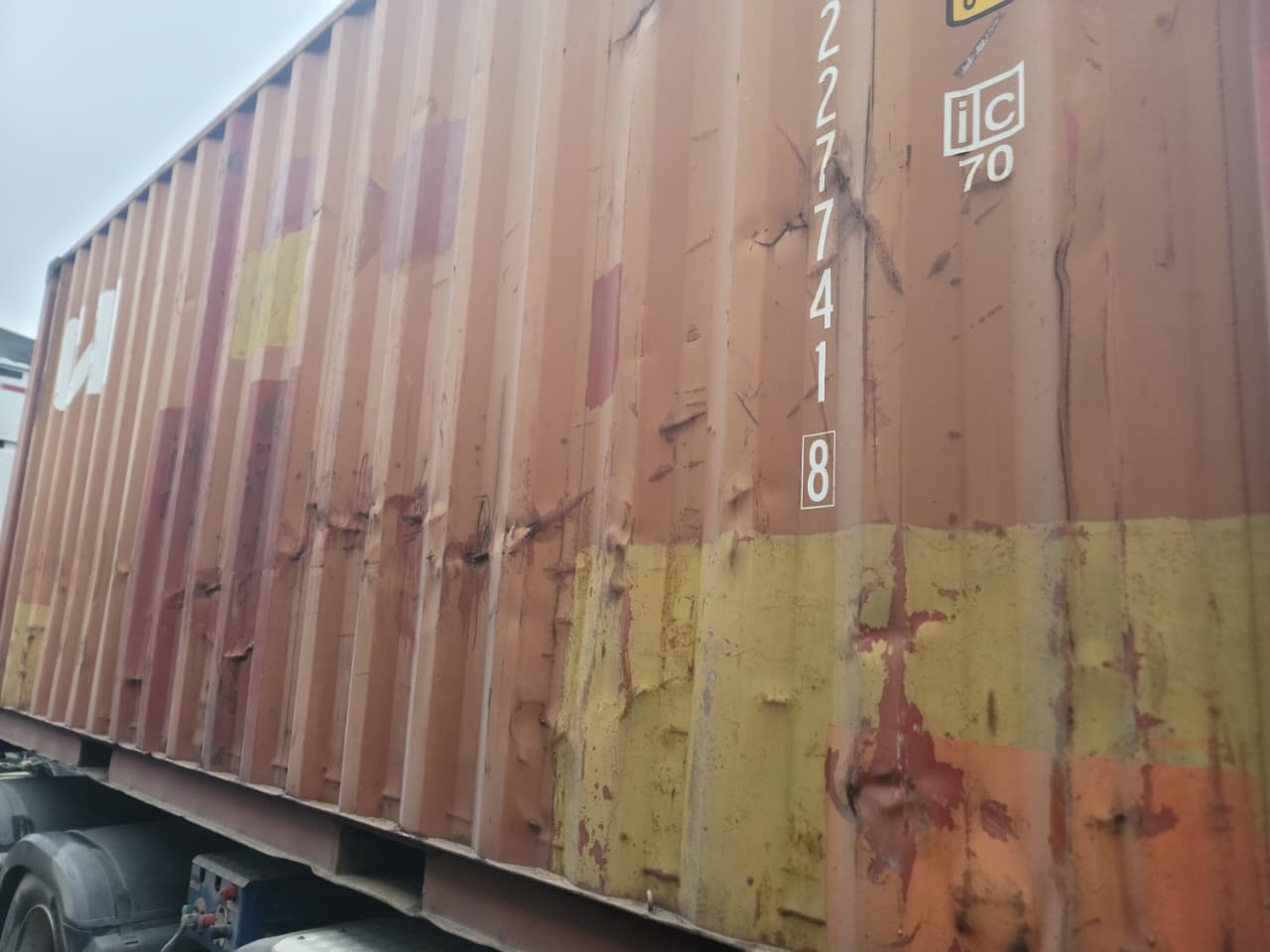 Морской контейнер CAIU2277418