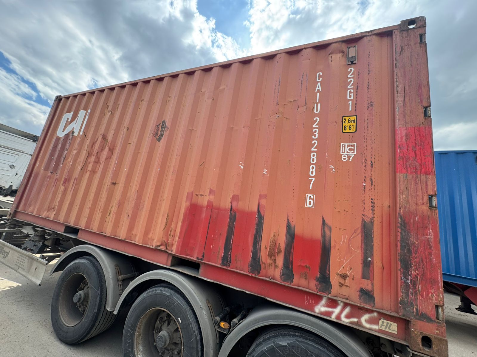 Морской контейнер CAIU2328876
