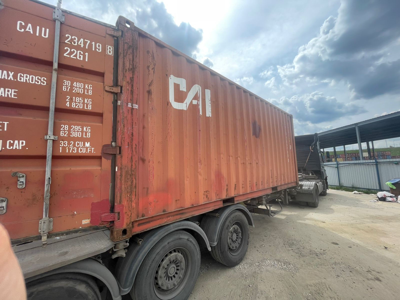 Морской контейнер CAIU2347198