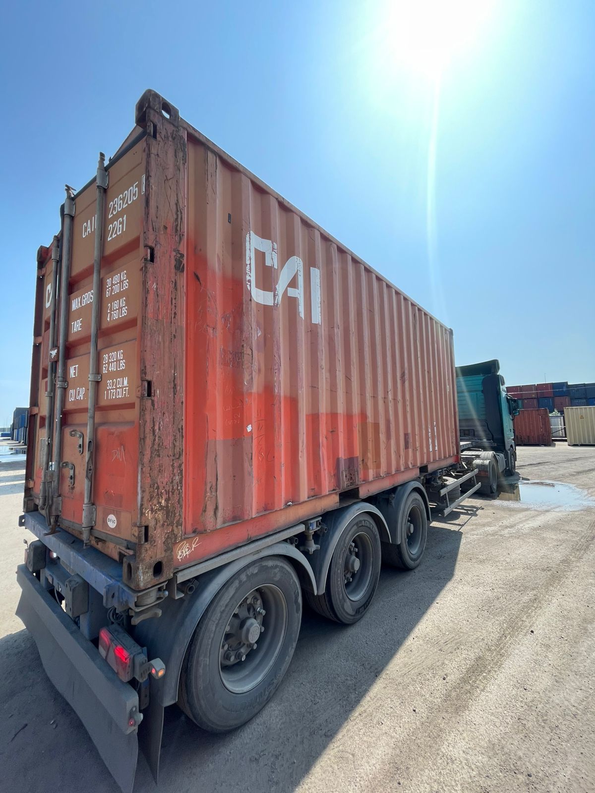 Морской контейнер CAIU2362058