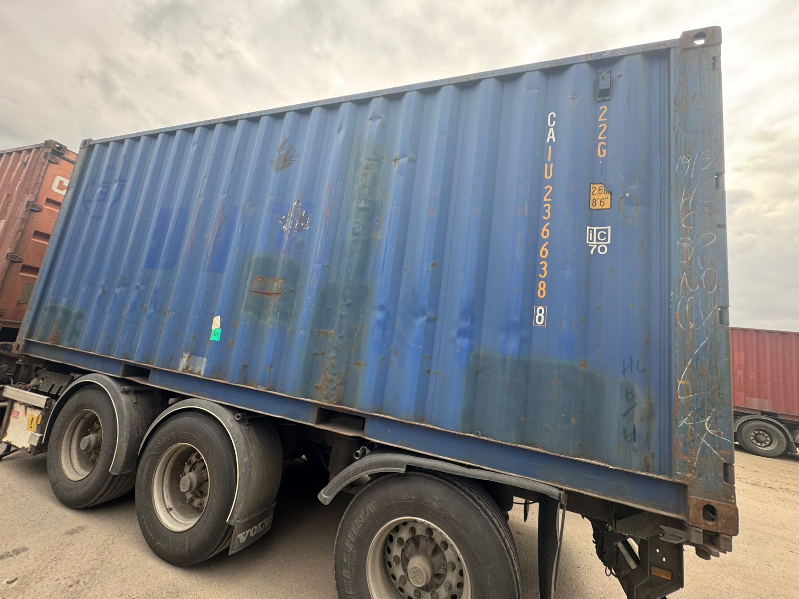 Морской контейнер CAIU2366388