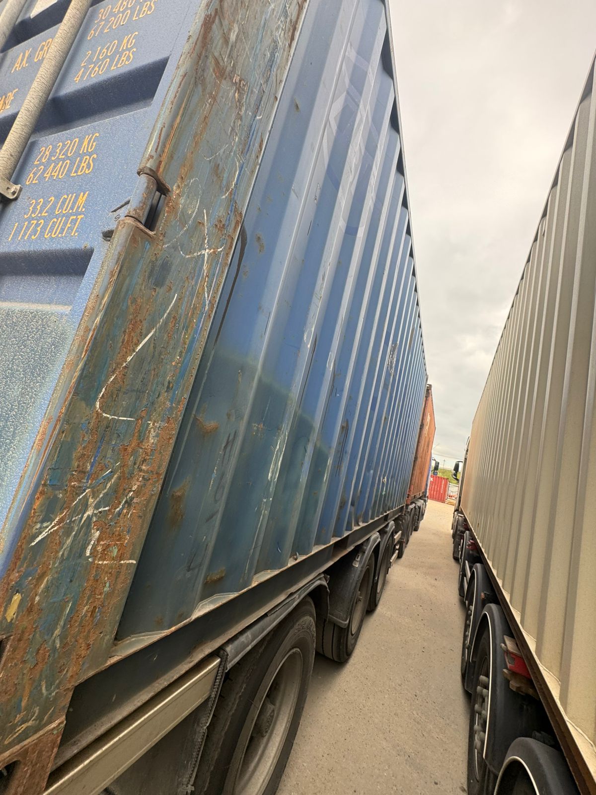 Морской контейнер CAIU2366388