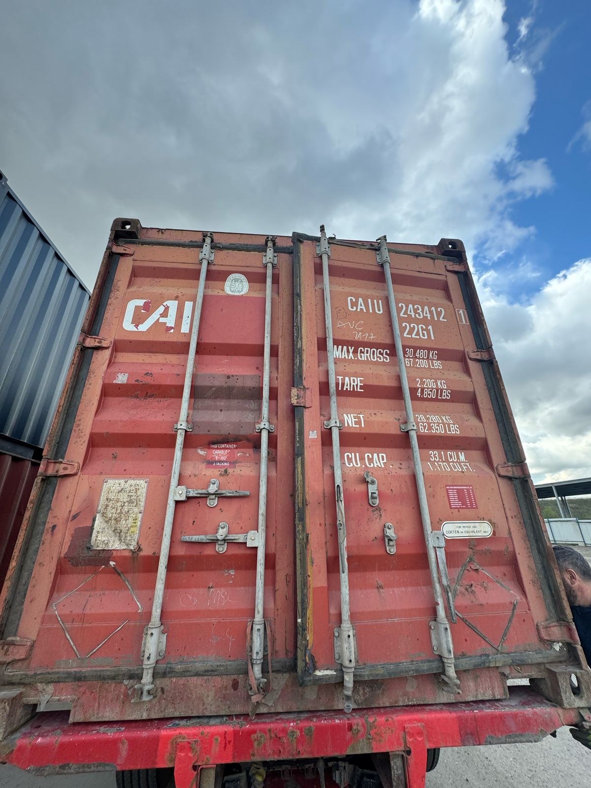 Морской контейнер CAIU2434121