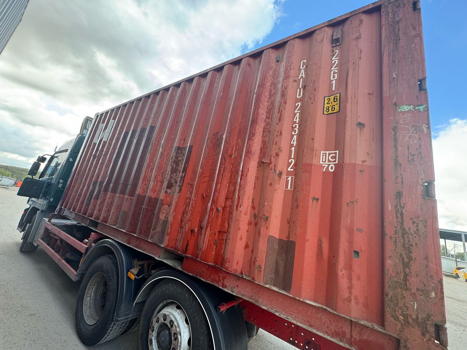 Морской контейнер CAIU2434121