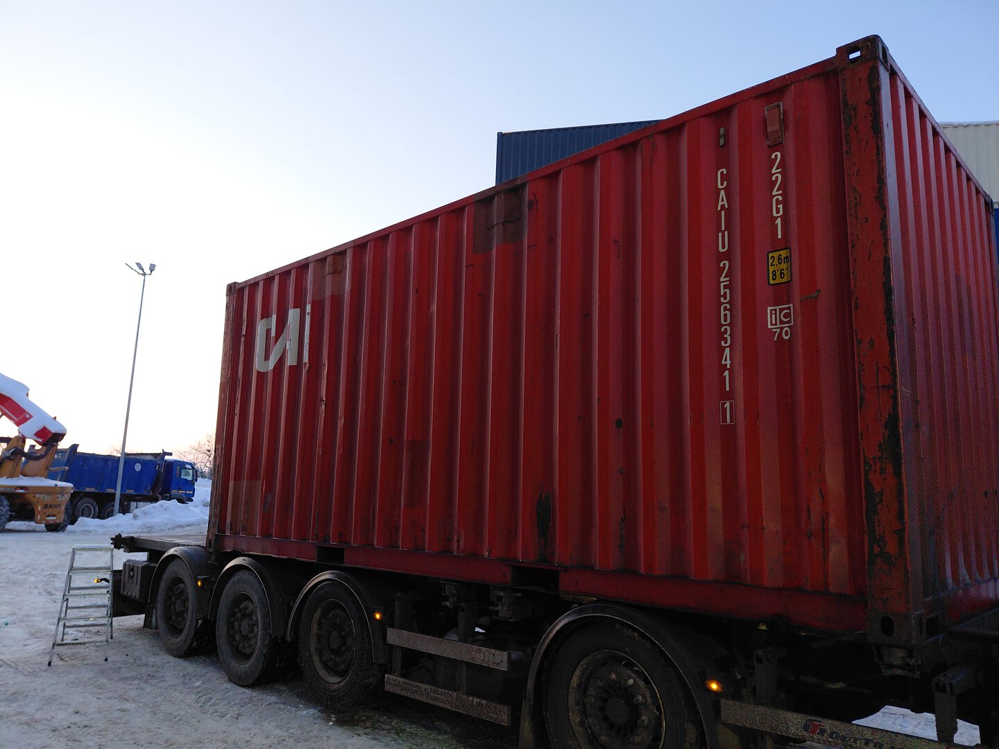 Морской контейнер CAIU2563411