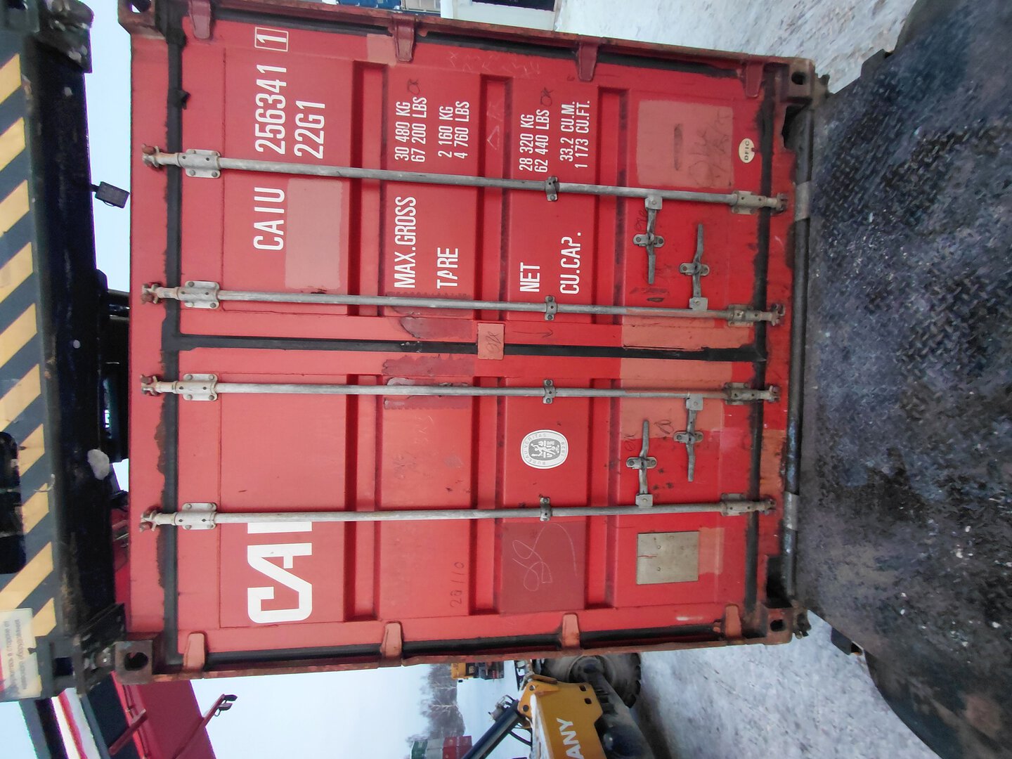 Морской контейнер CAIU2563411