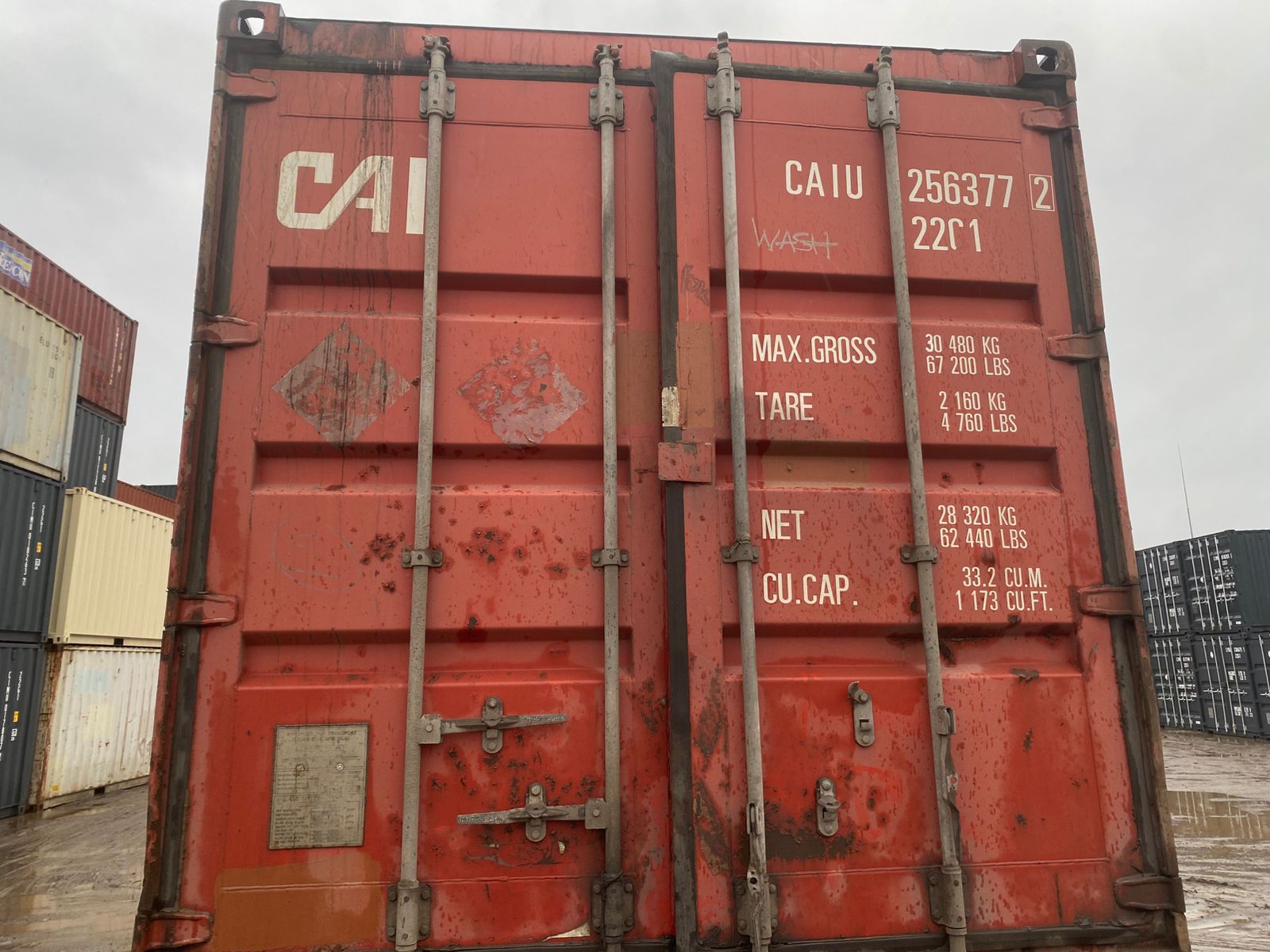 Морской контейнер CAIU2563772