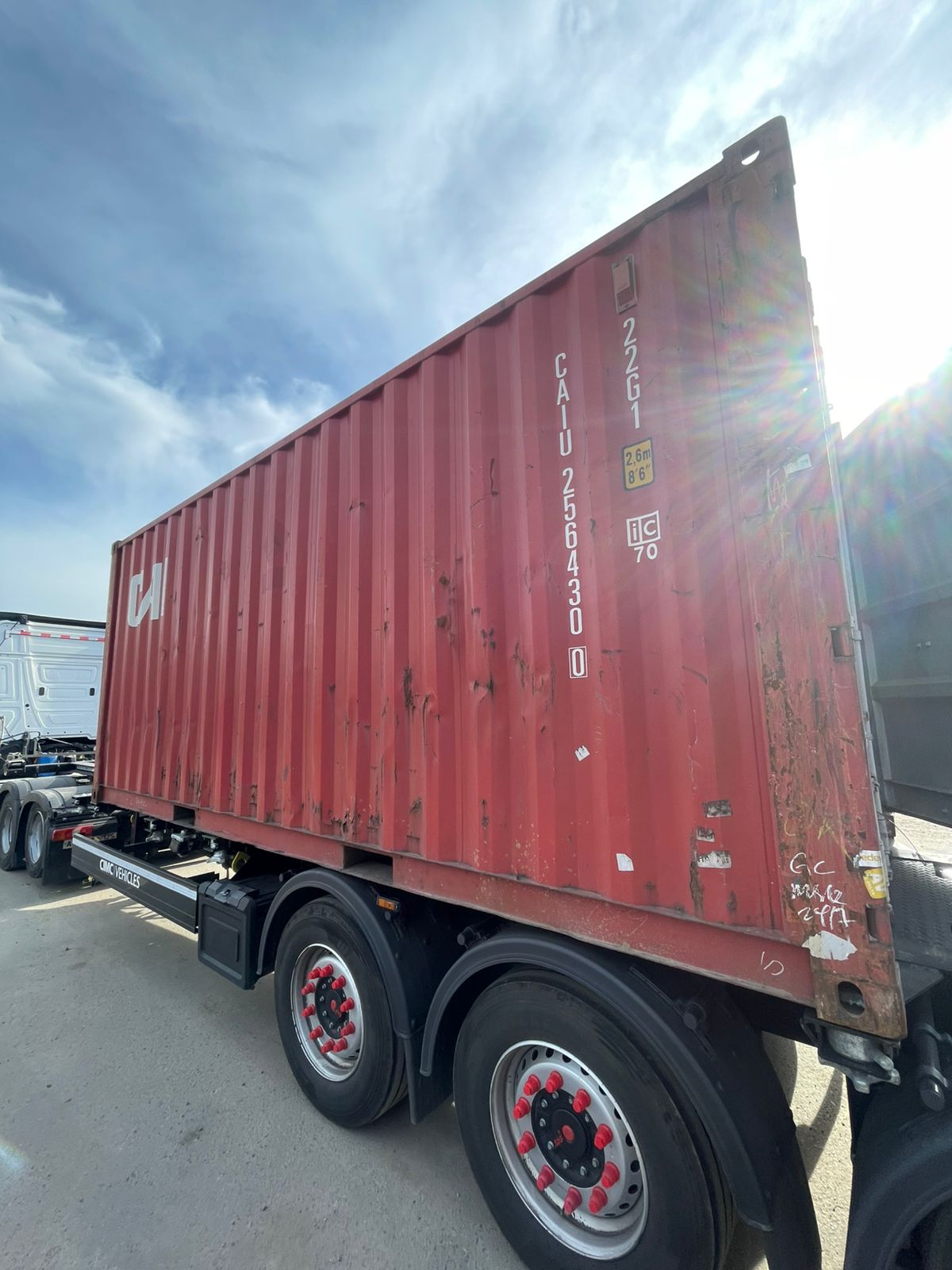 Морской контейнер CAIU2564300