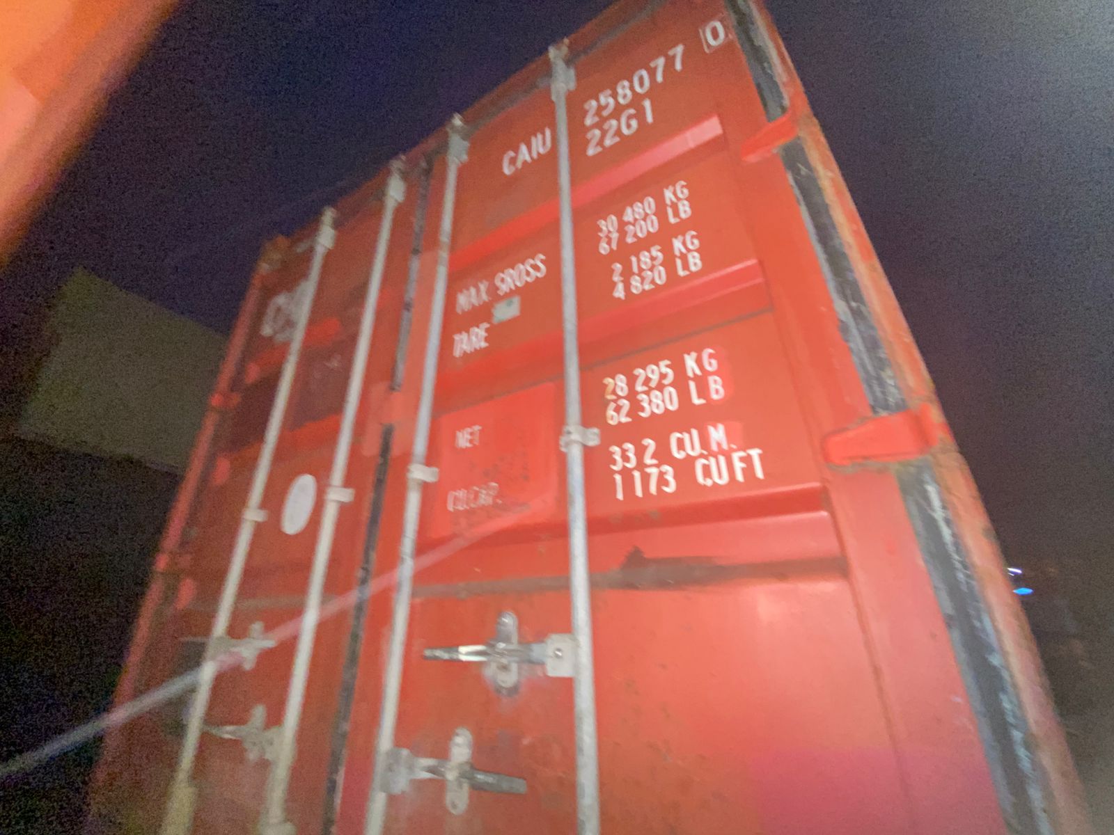 Морской контейнер CAIU2580770