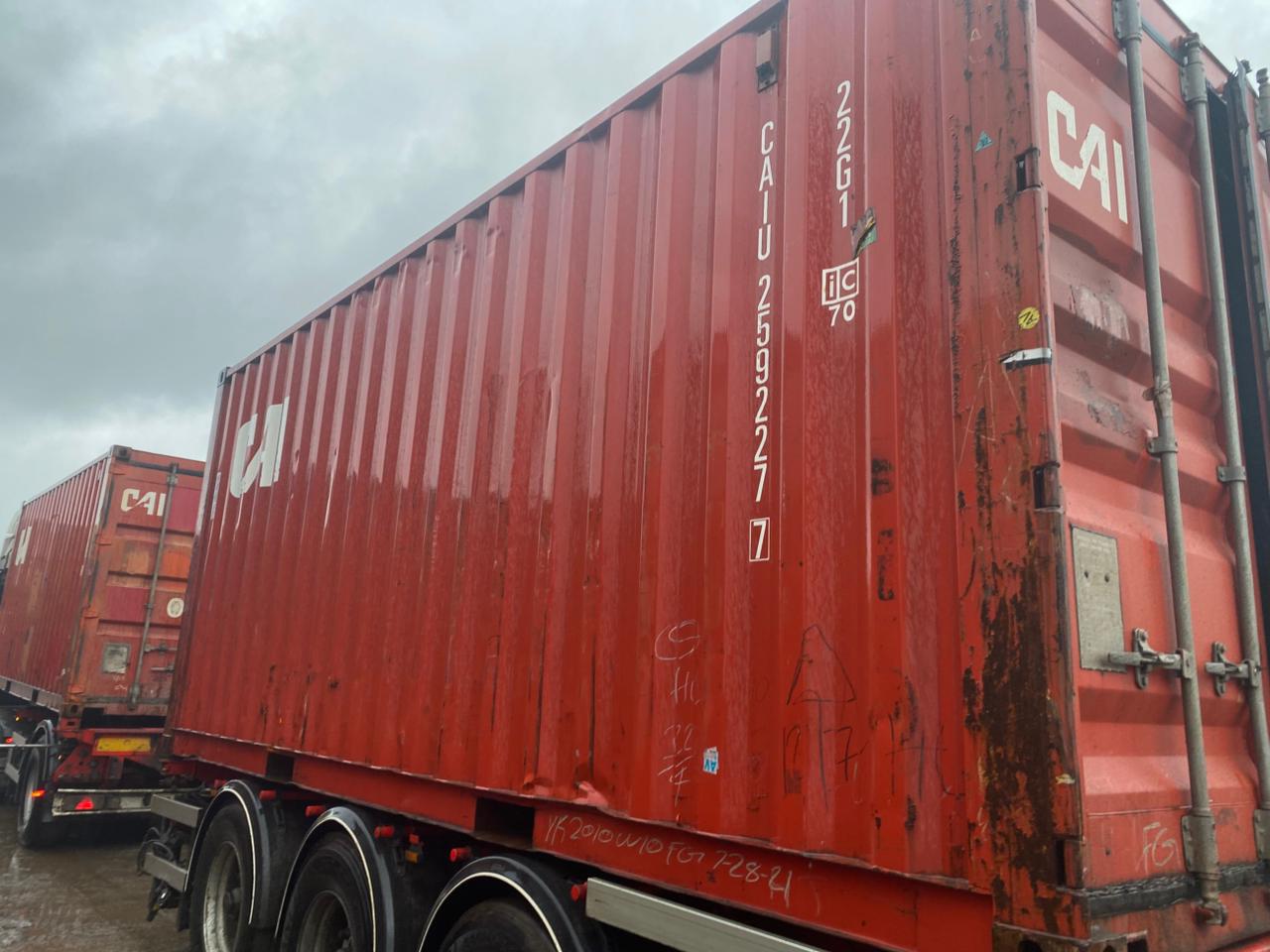 Морской контейнер CAIU2592277