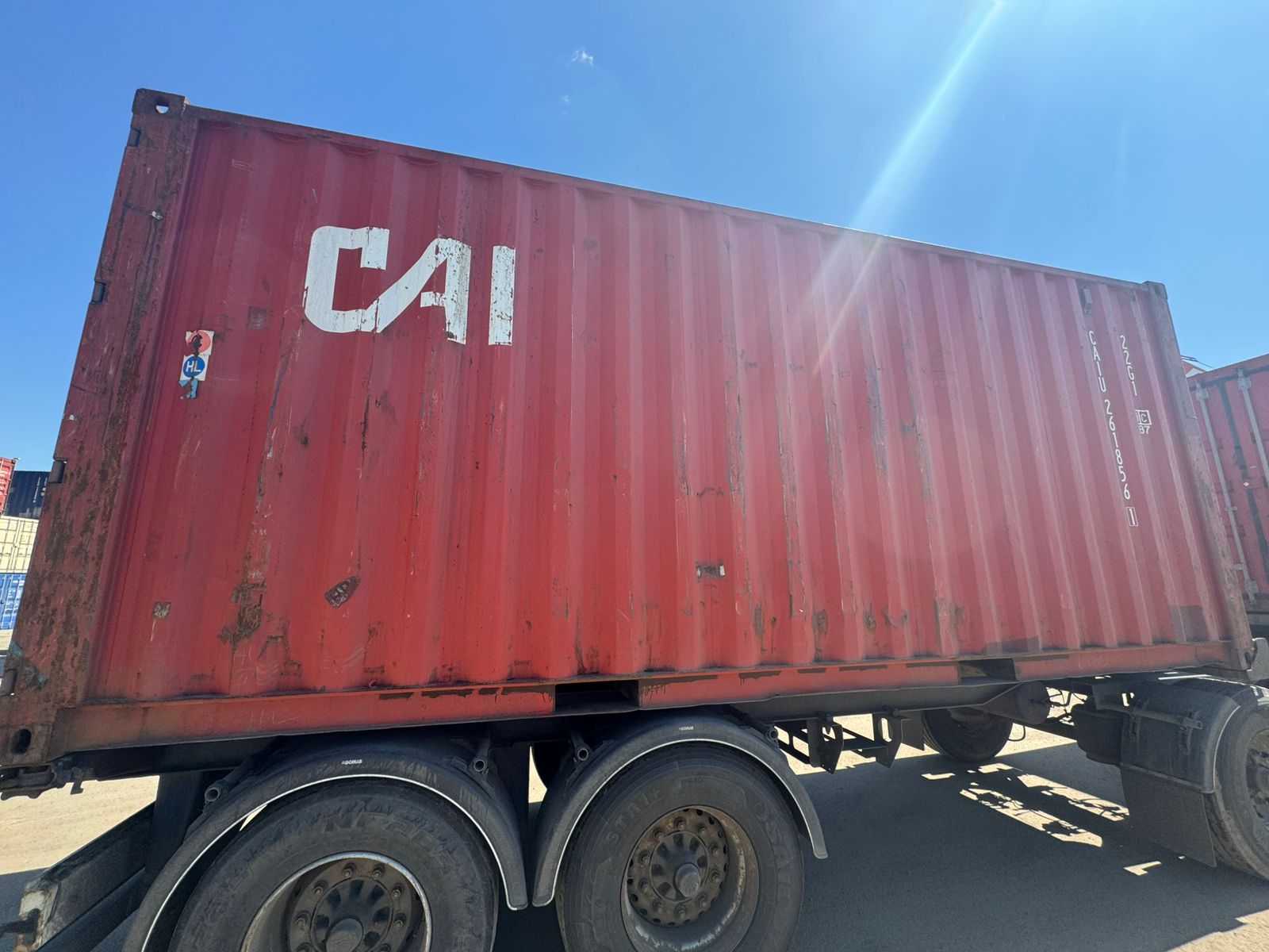 Морской контейнер CAIU2618561