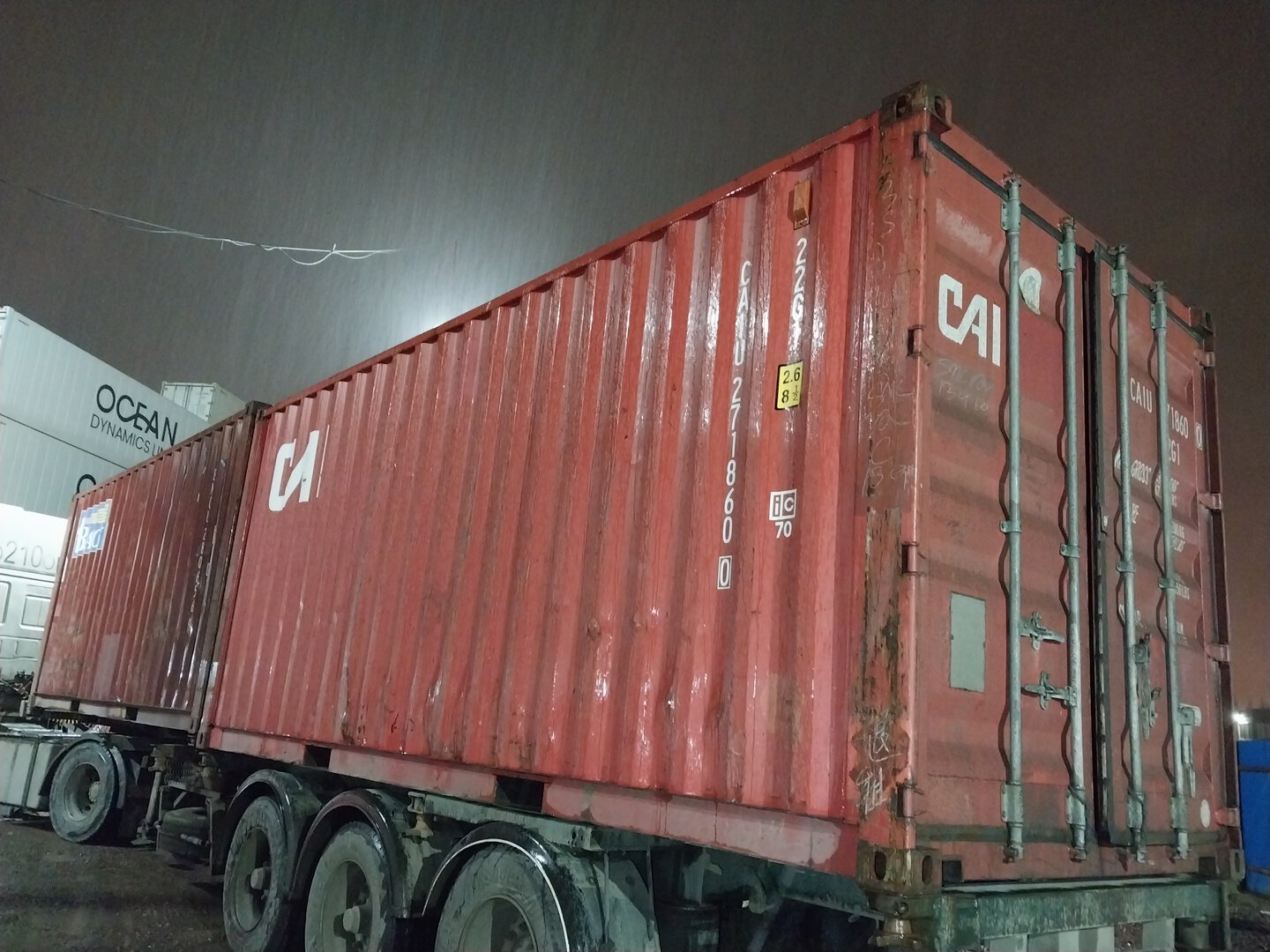 Морской контейнер CAIU2718600