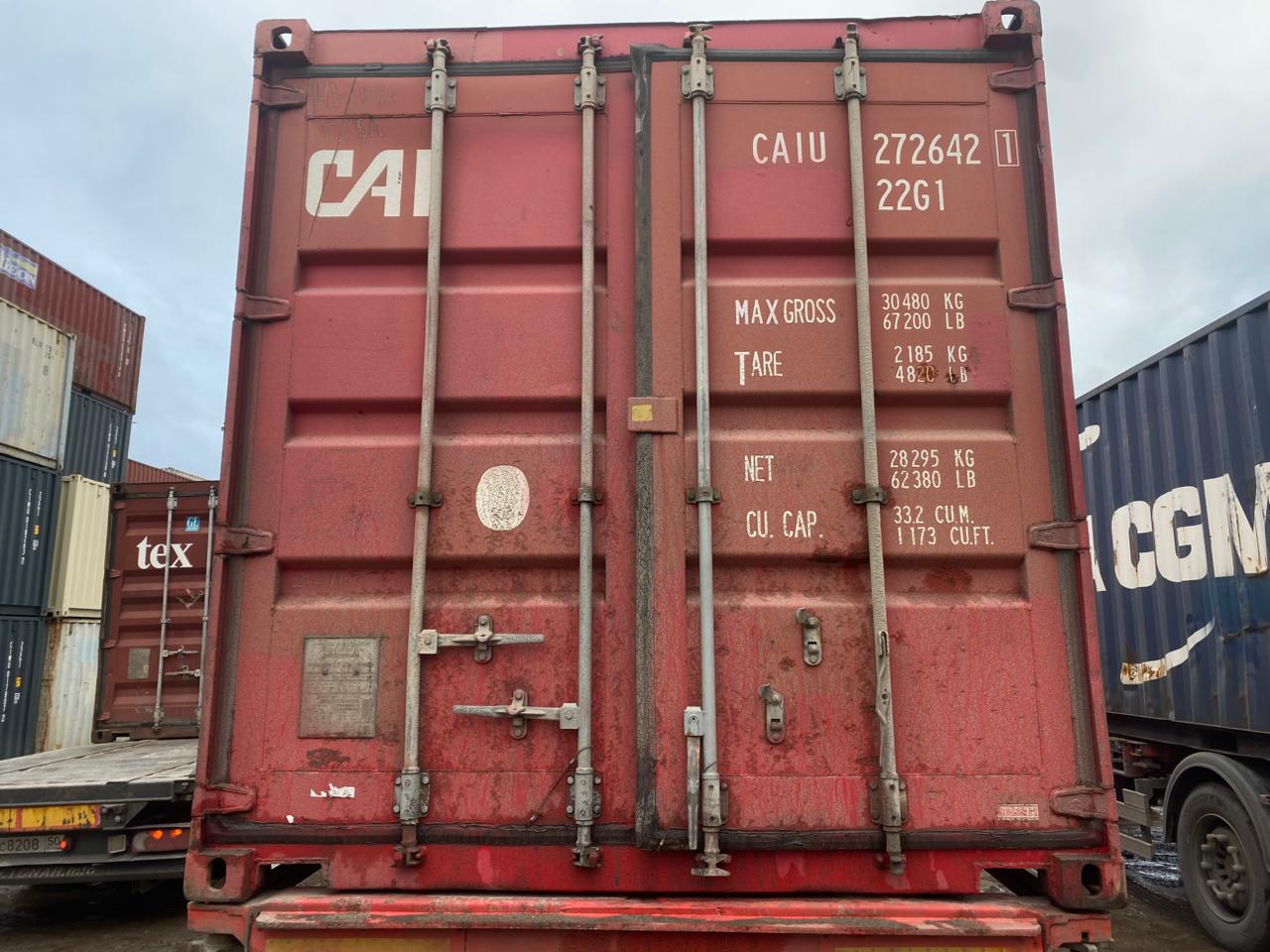 Морской контейнер CAIU2726421