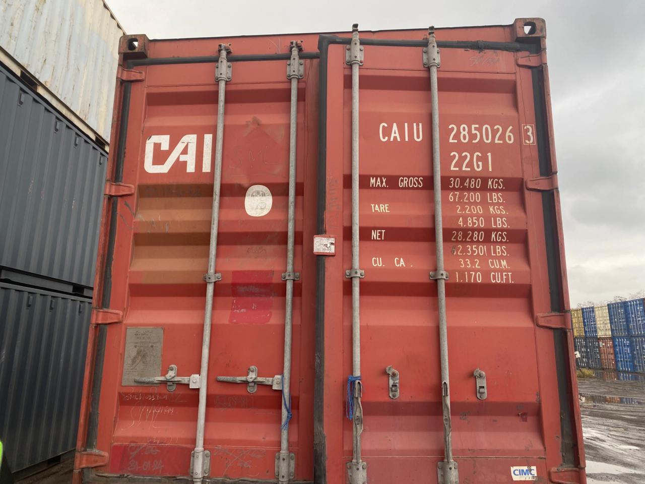 Морской контейнер CAIU2850263