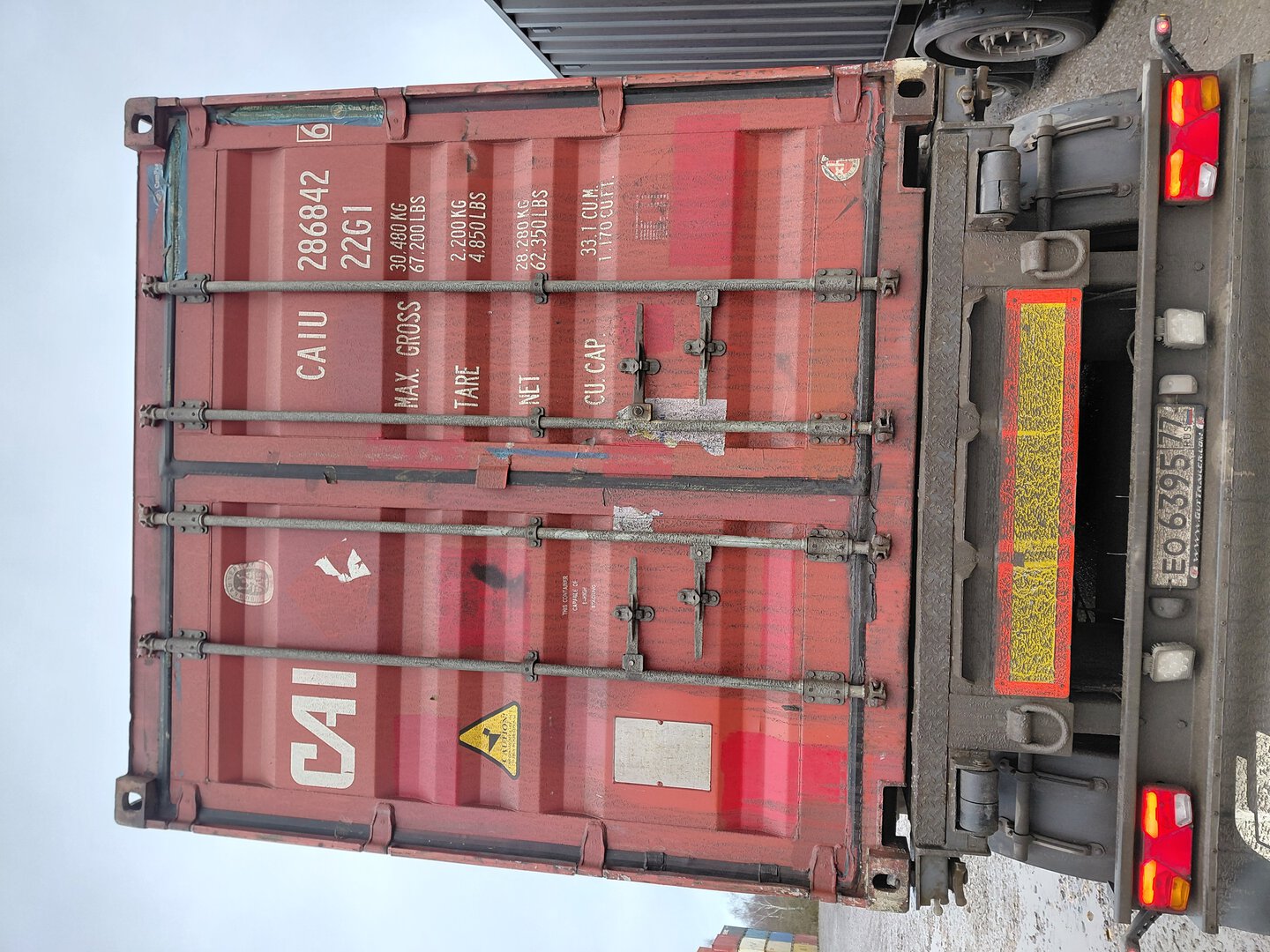 Морской контейнер CAIU2868426