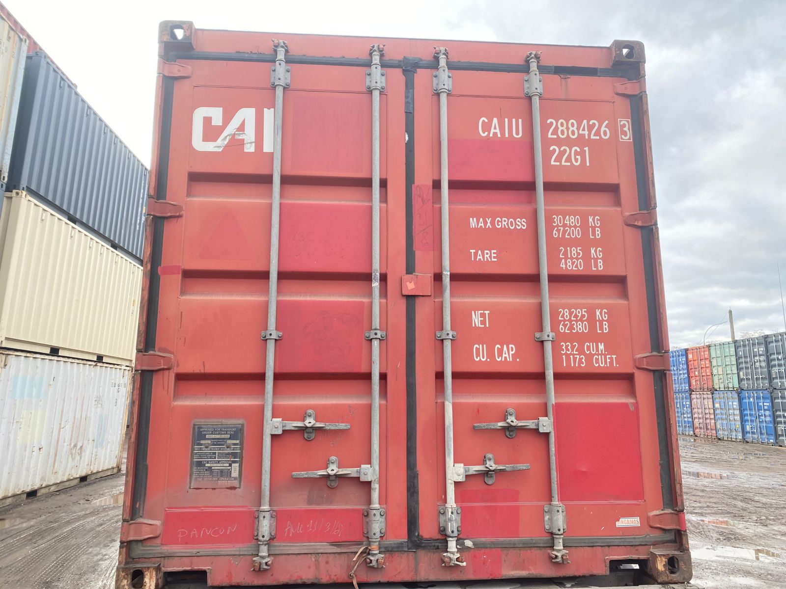Морской контейнер CAIU2884263