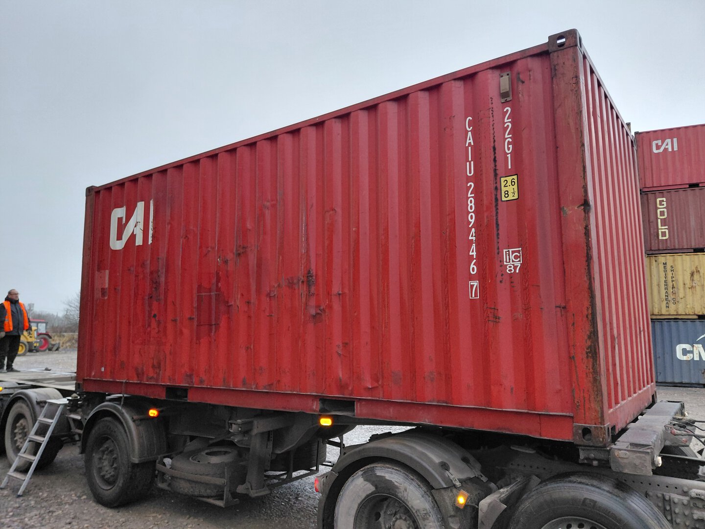 Морской контейнер CAIU2894467
