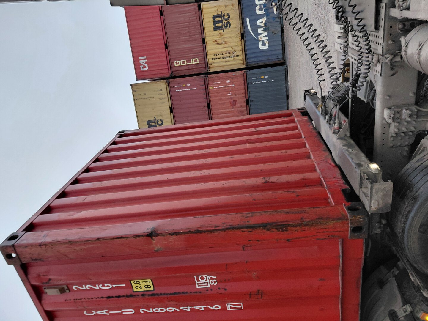 Морской контейнер CAIU2894467