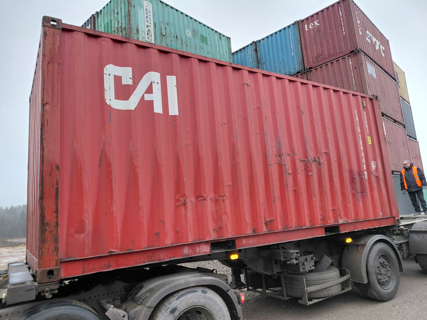 Морской контейнер CAIU2894467