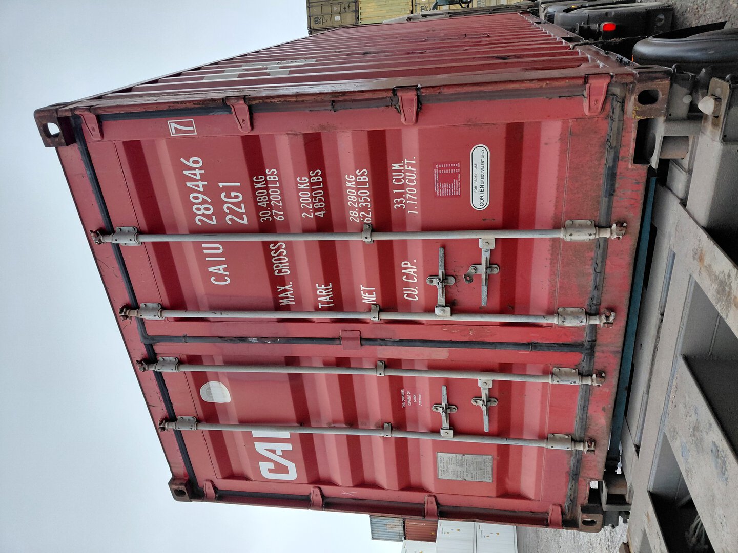 Морской контейнер CAIU2894467