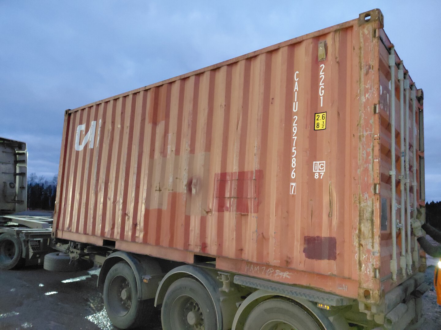 Морской контейнер CAIU2975867