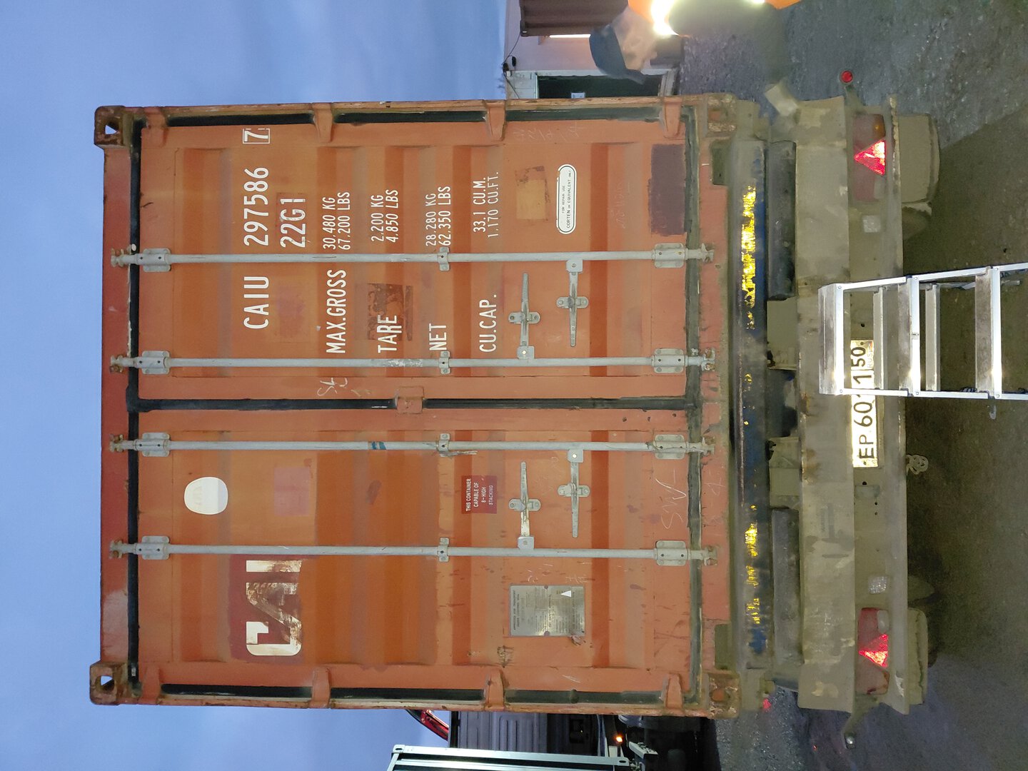 Морской контейнер CAIU2975867