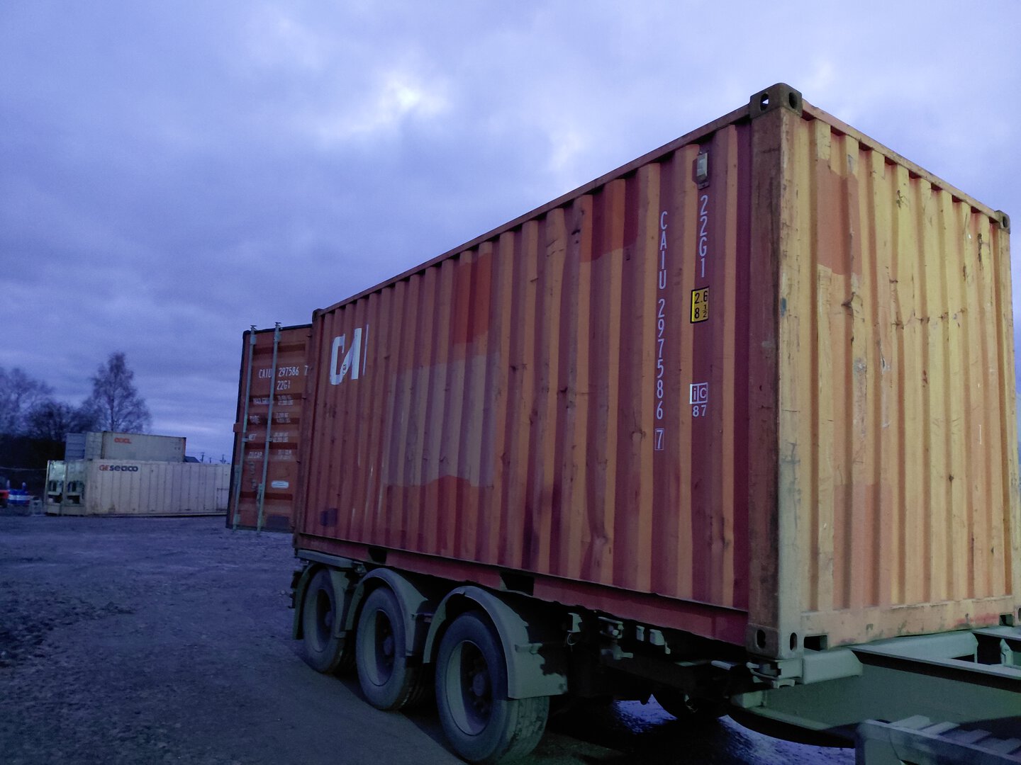 Морской контейнер CAIU2975867