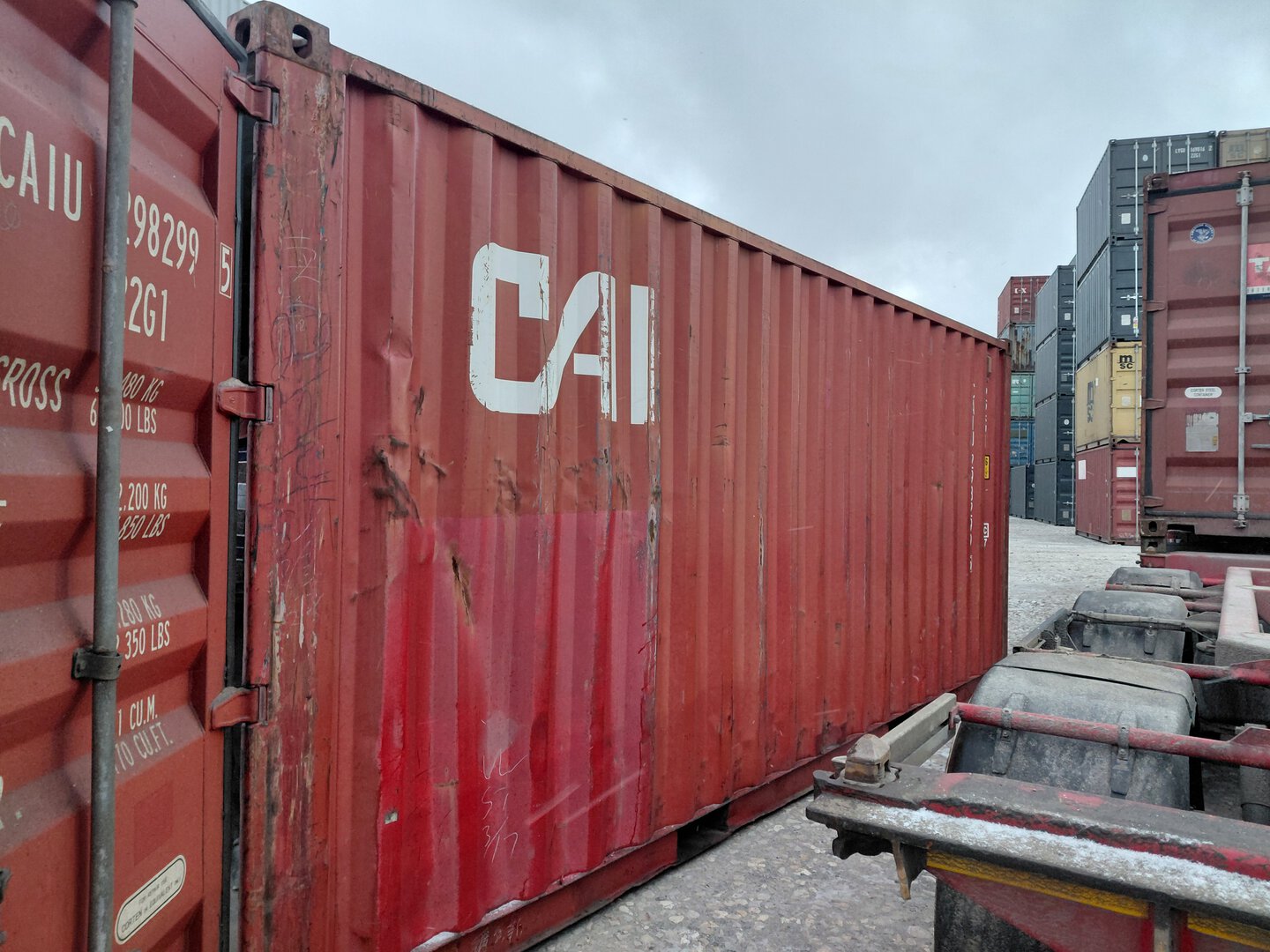 Морской контейнер CAIU2982995
