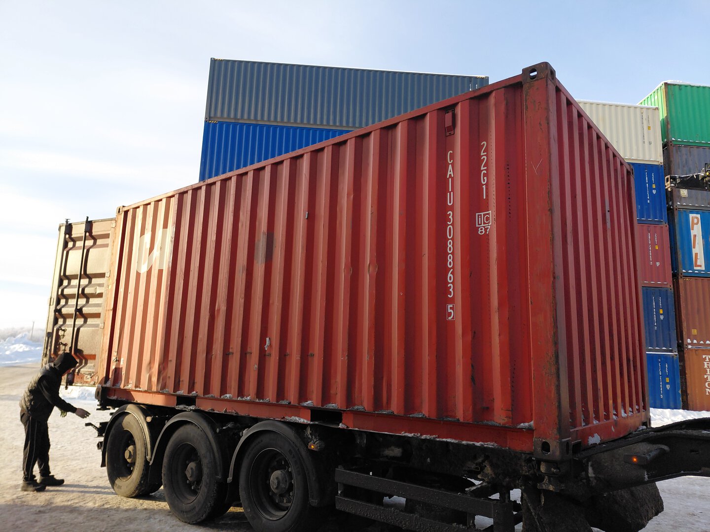 Морской контейнер CAIU3088635