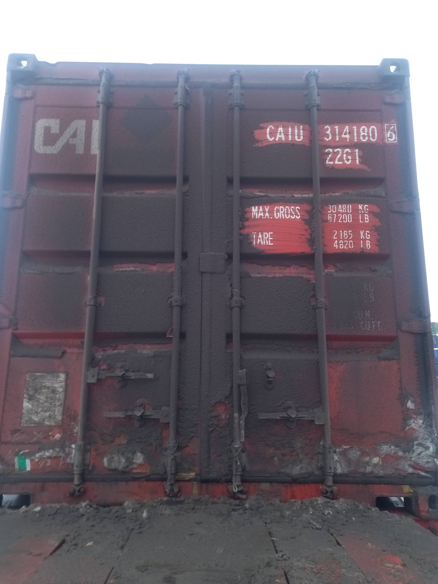 Морской контейнер CAIU3141806