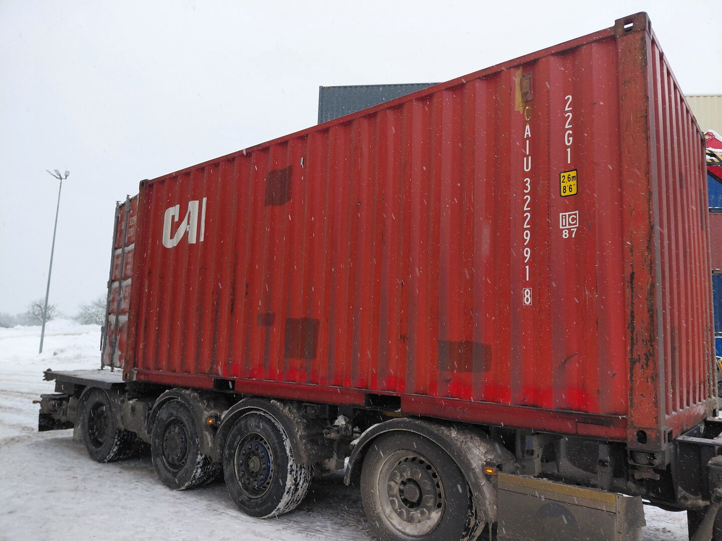 Морской контейнер CAIU3229918