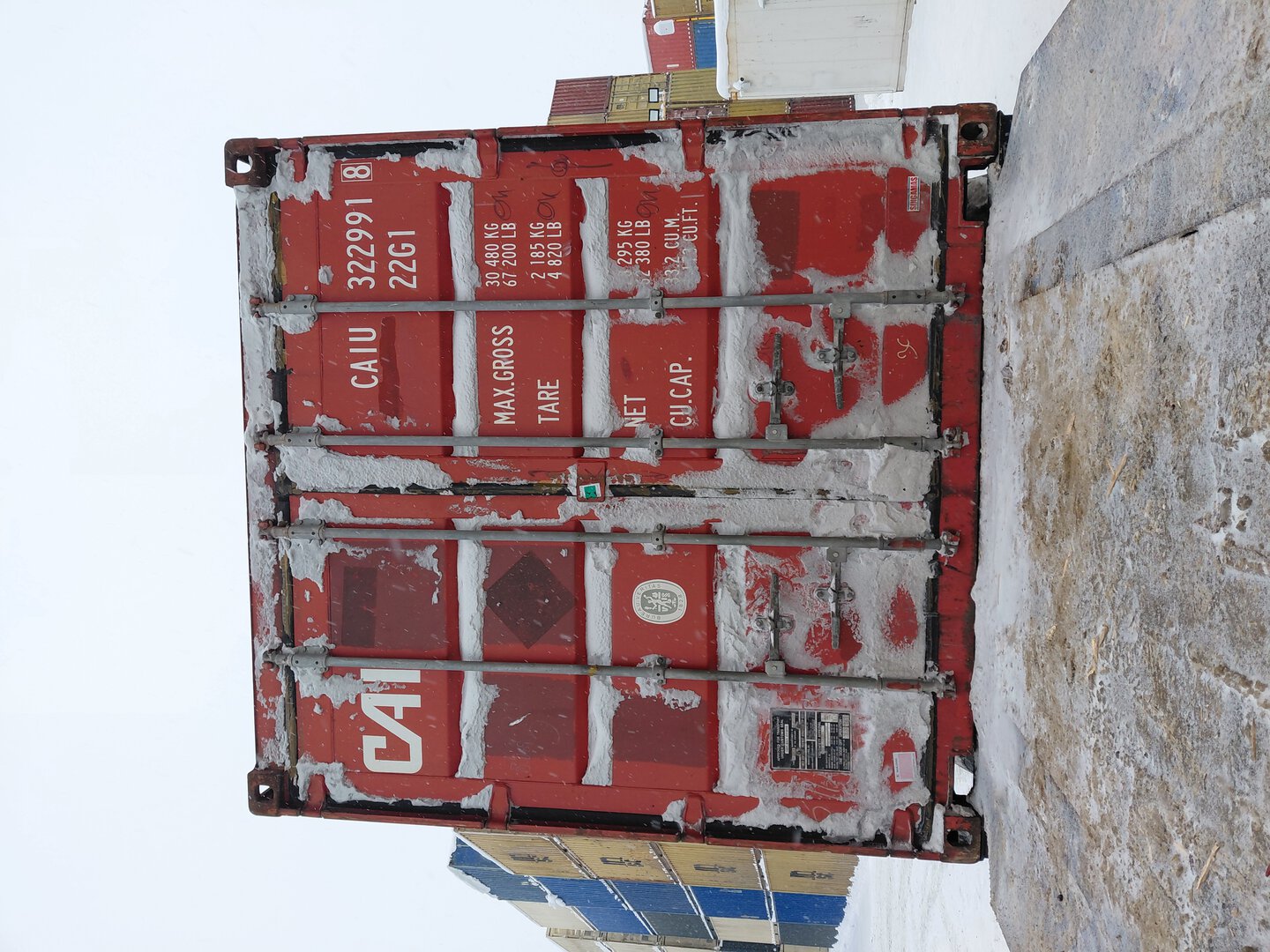 Морской контейнер CAIU3229918