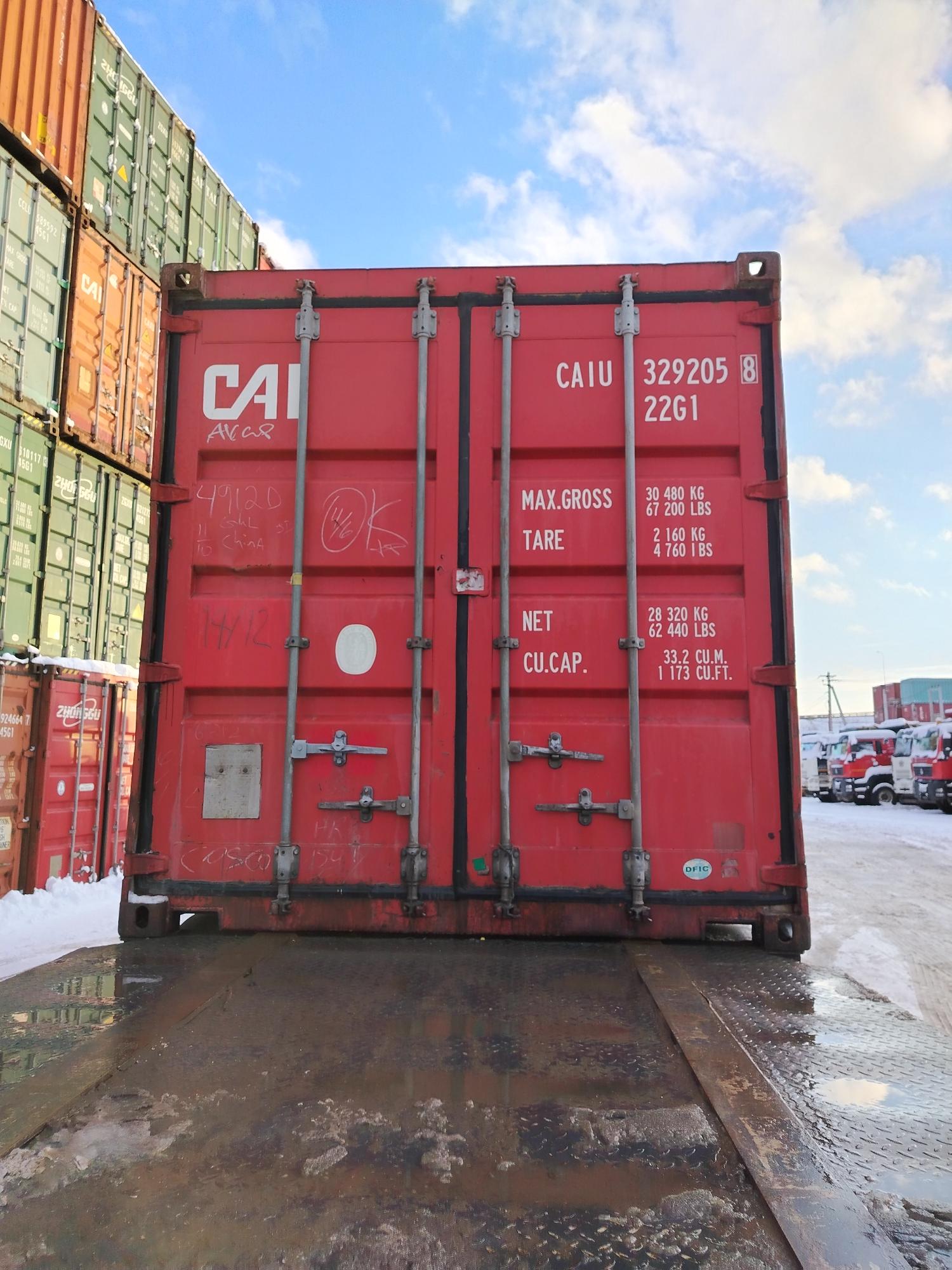 Морской контейнер CAIU3292058