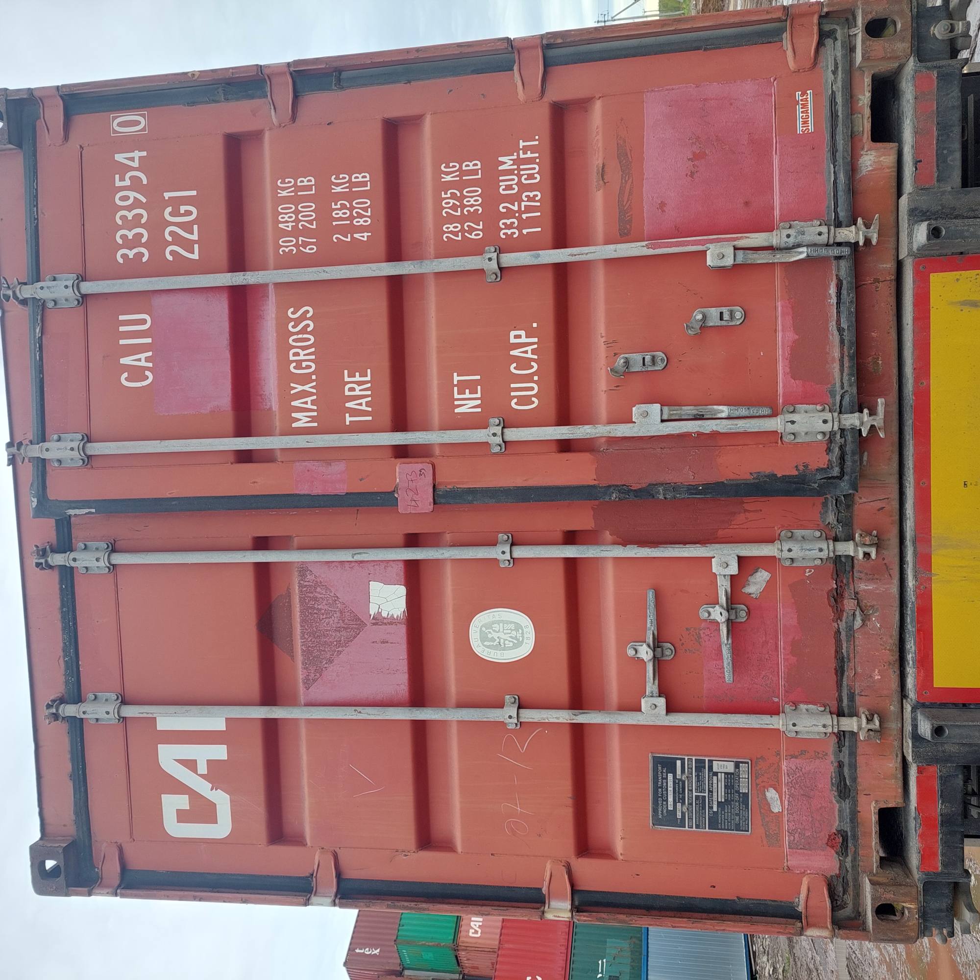 Морской контейнер CAIU3339540