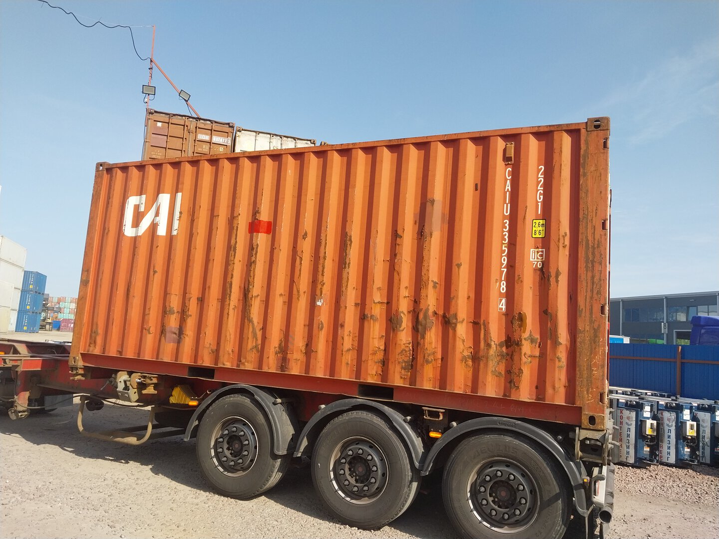 Морской контейнер CAIU3359784