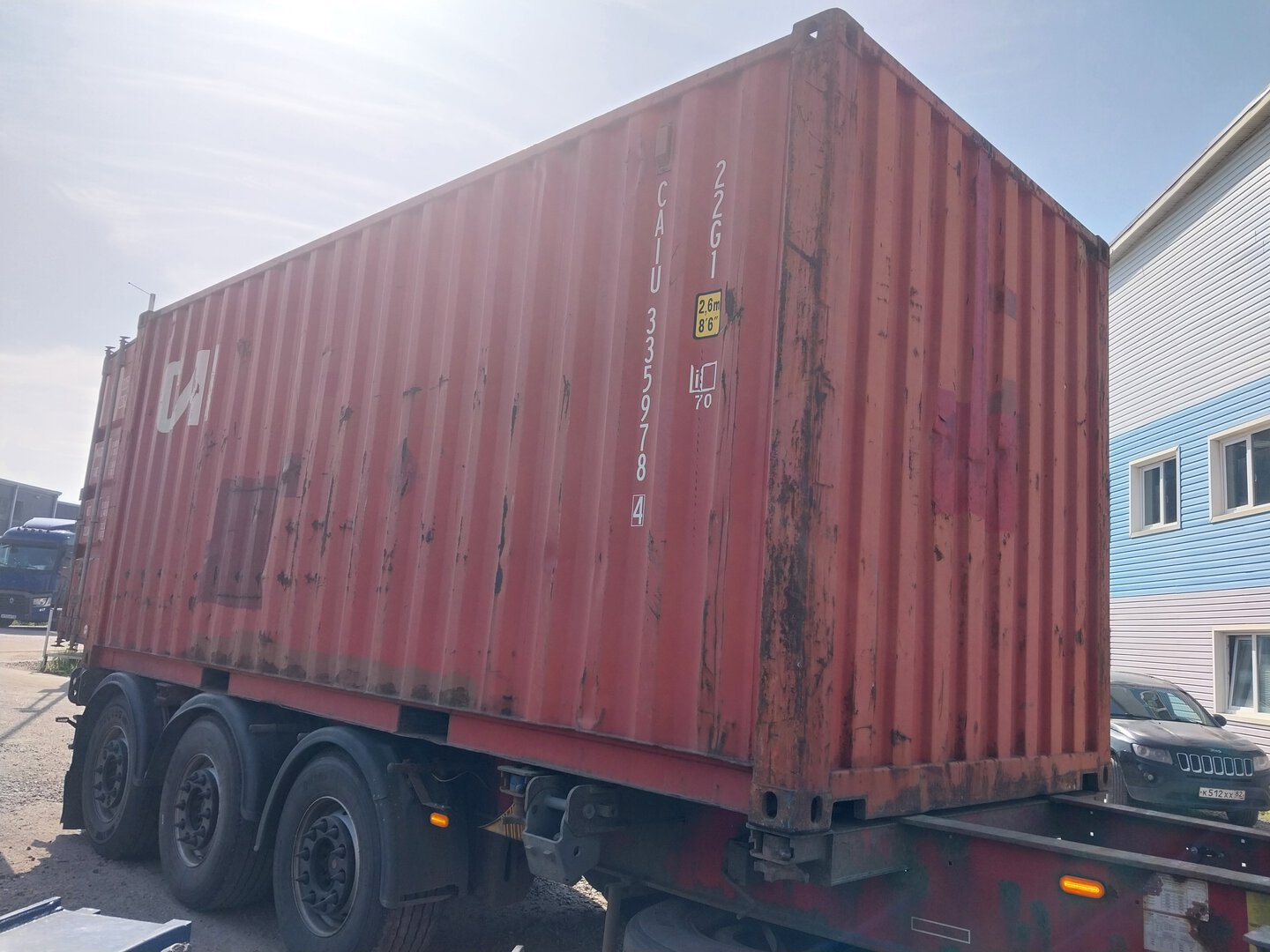 Морской контейнер CAIU3359784