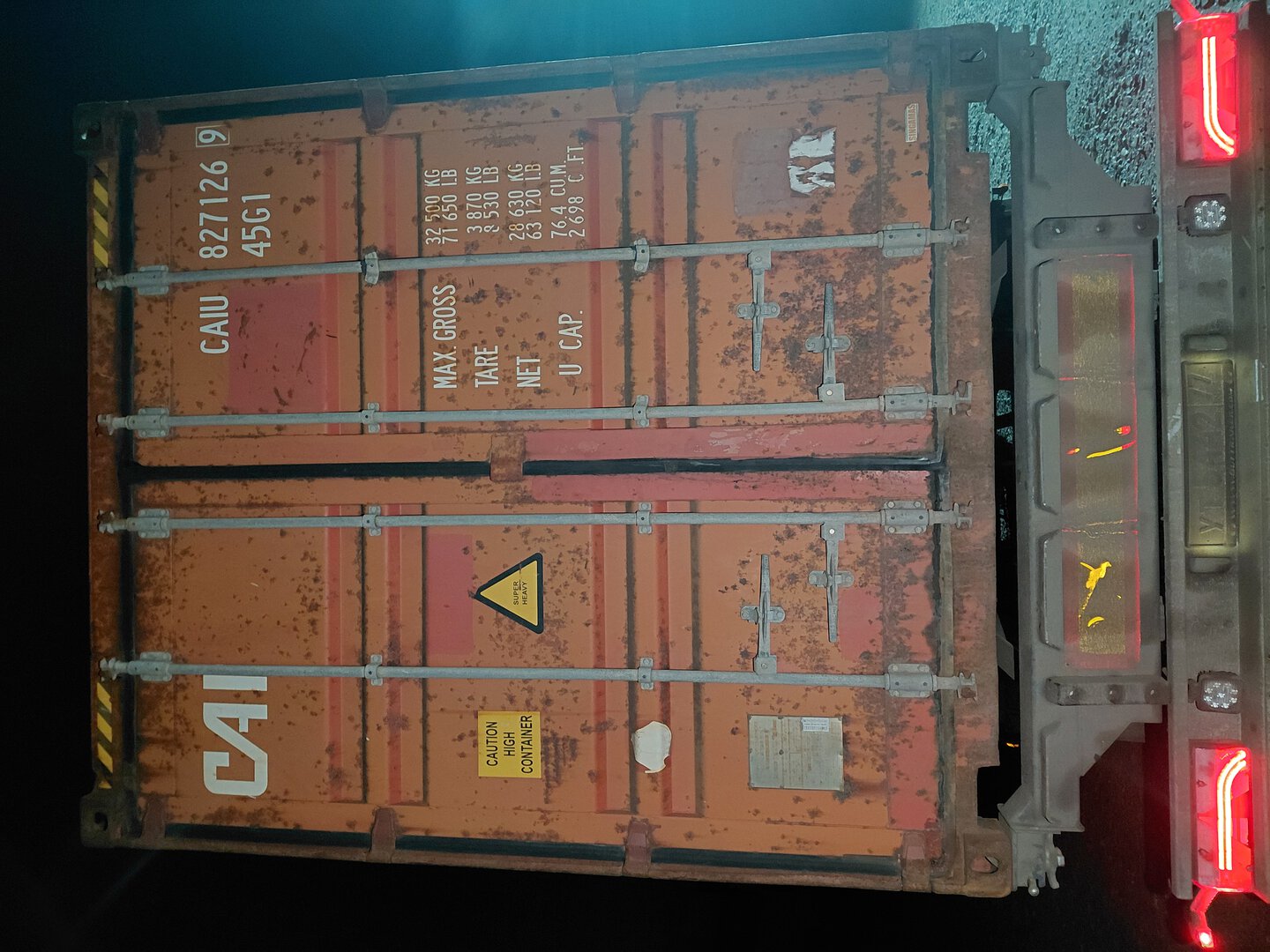 Морской контейнер CAIU8271269