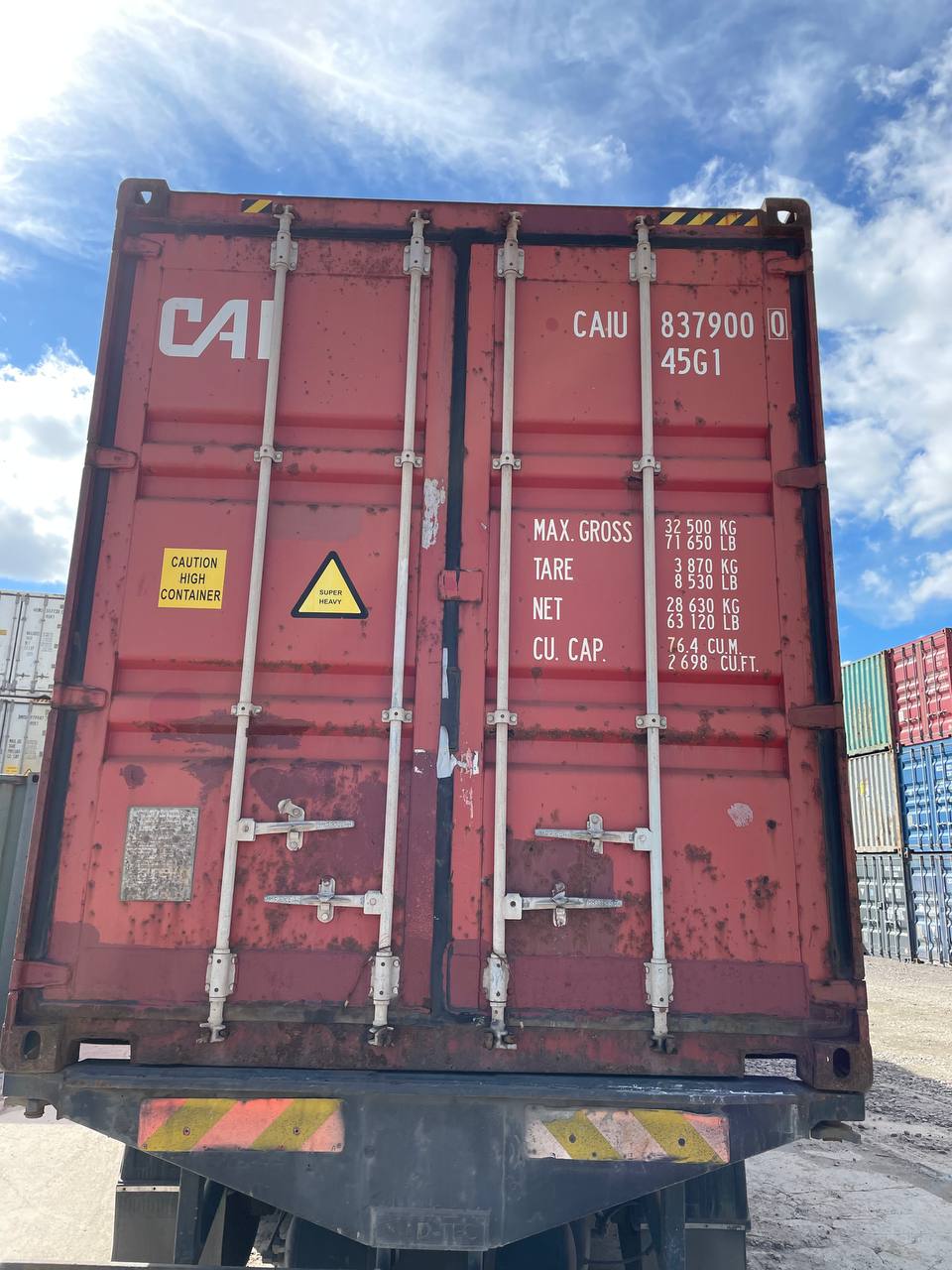 Морской контейнер CAIU8379000