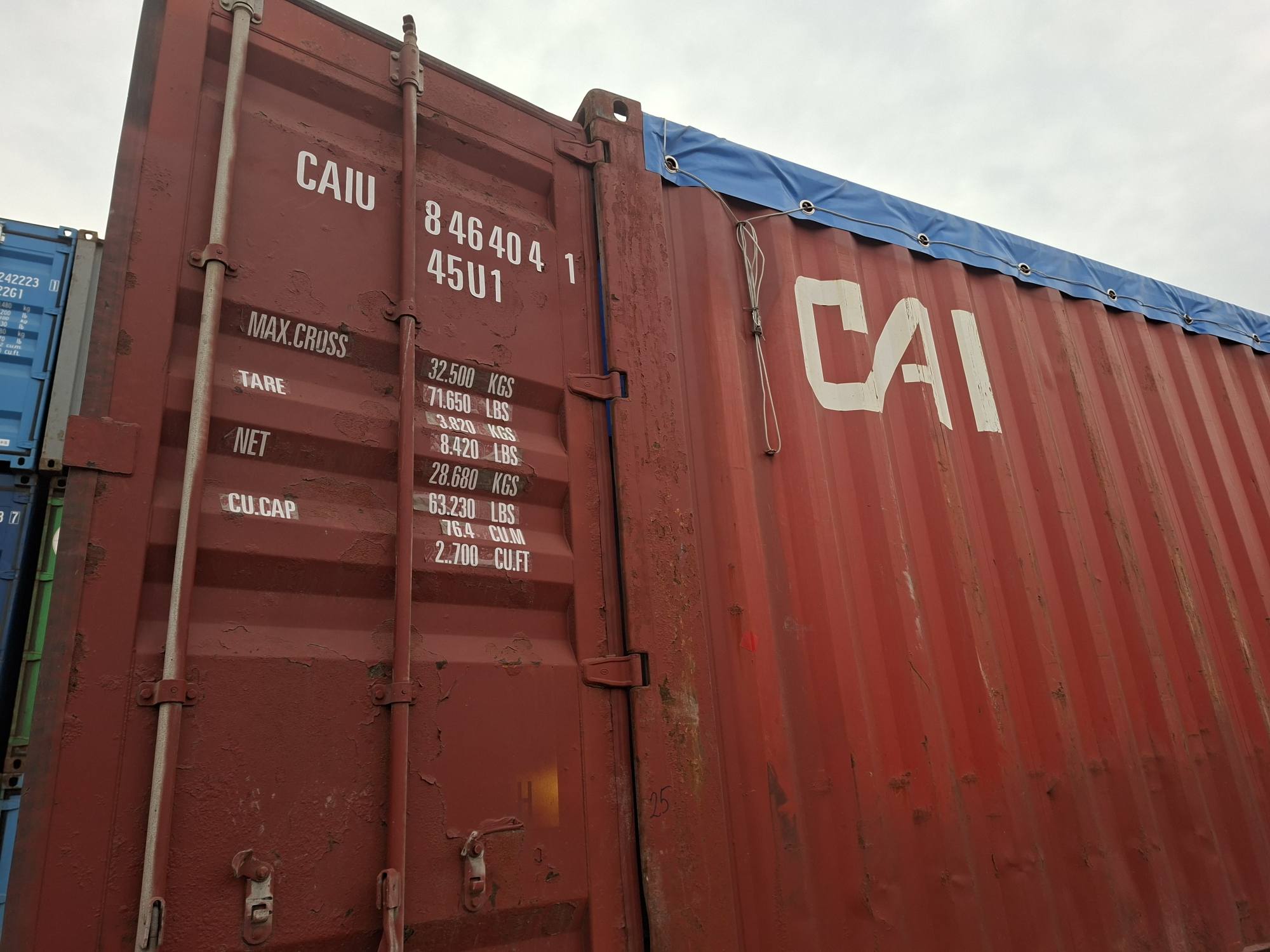 Морской контейнер CAIU8464041