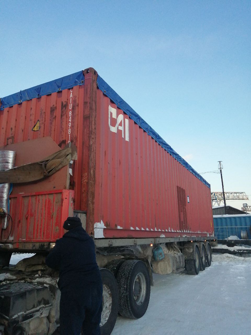 Морской контейнер CAIU8498102