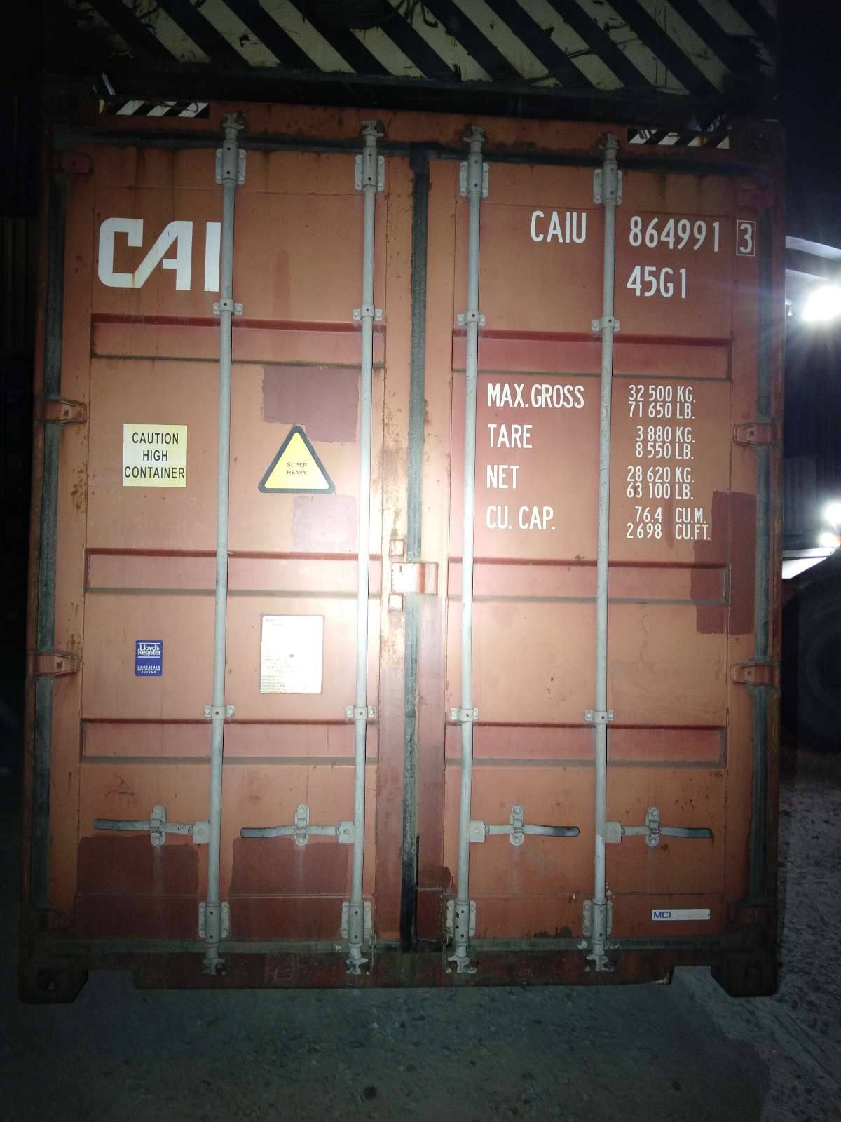 Морской контейнер CAIU8649913