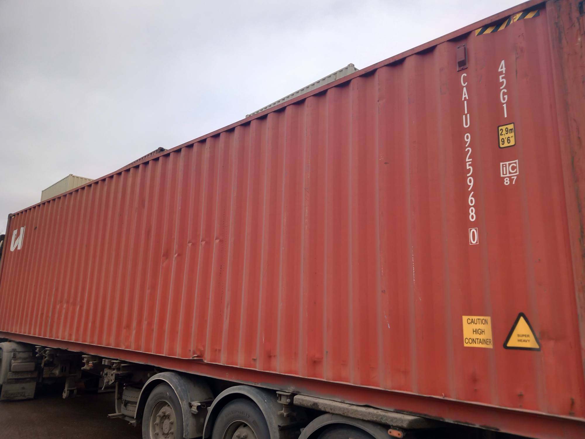 Морской контейнер CAIU9259680