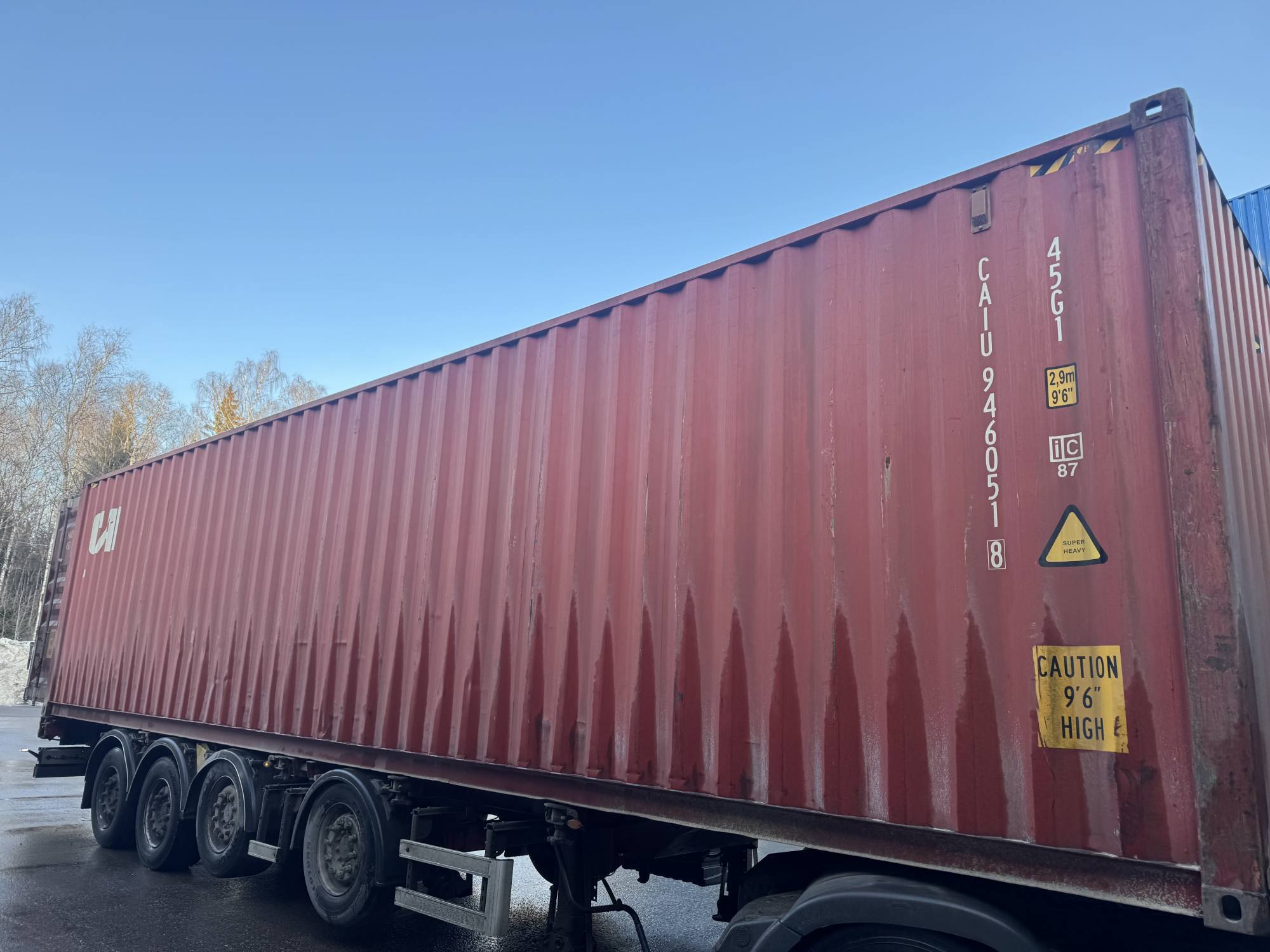 Морской контейнер CAIU9460518