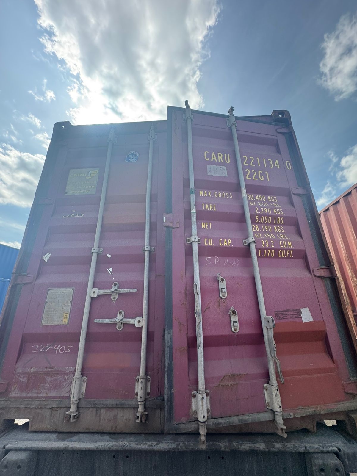 Морской контейнер CARU2211340