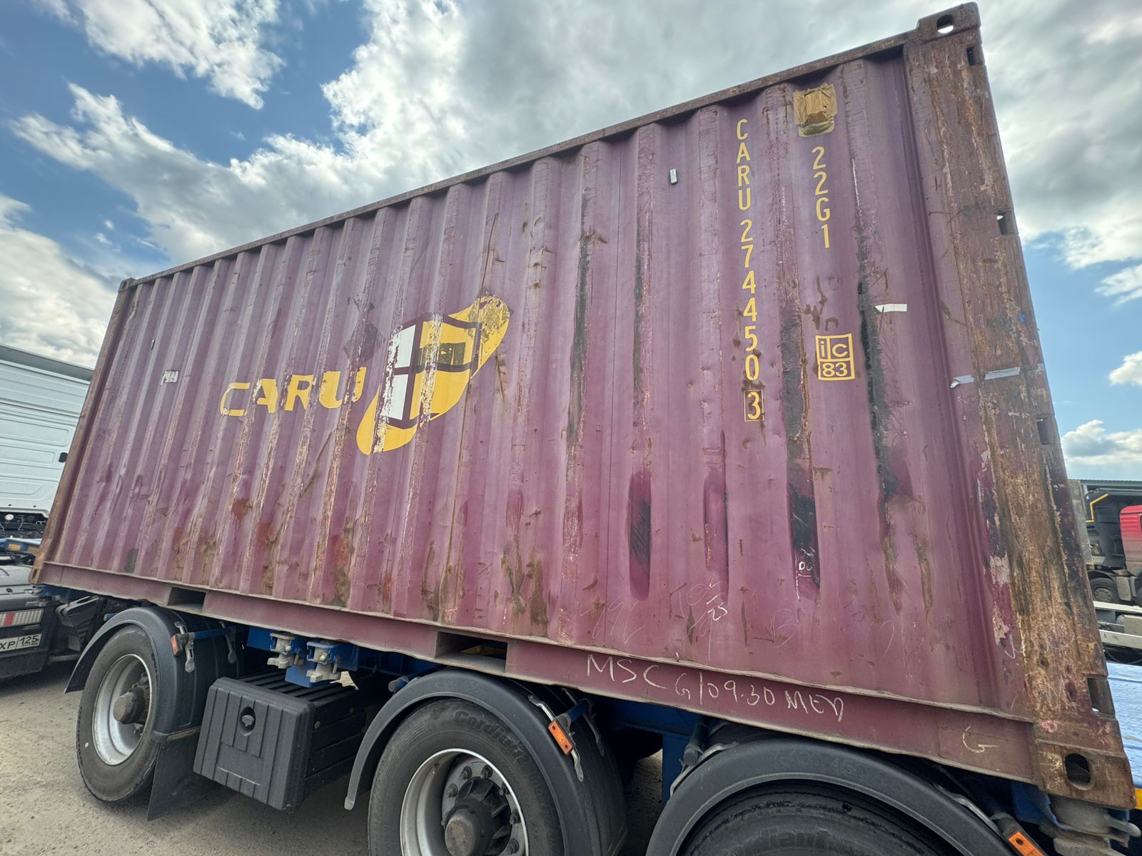 Морской контейнер CARU2744503