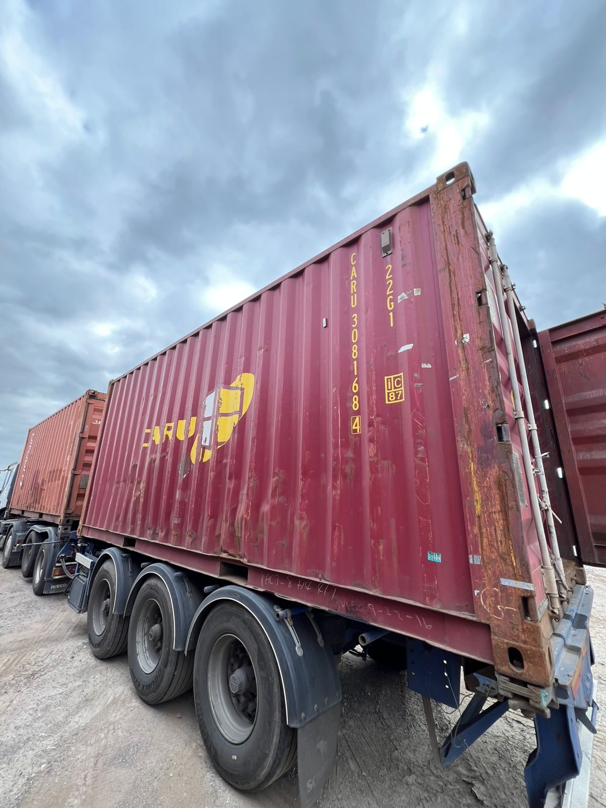 Морской контейнер CARU3081684
