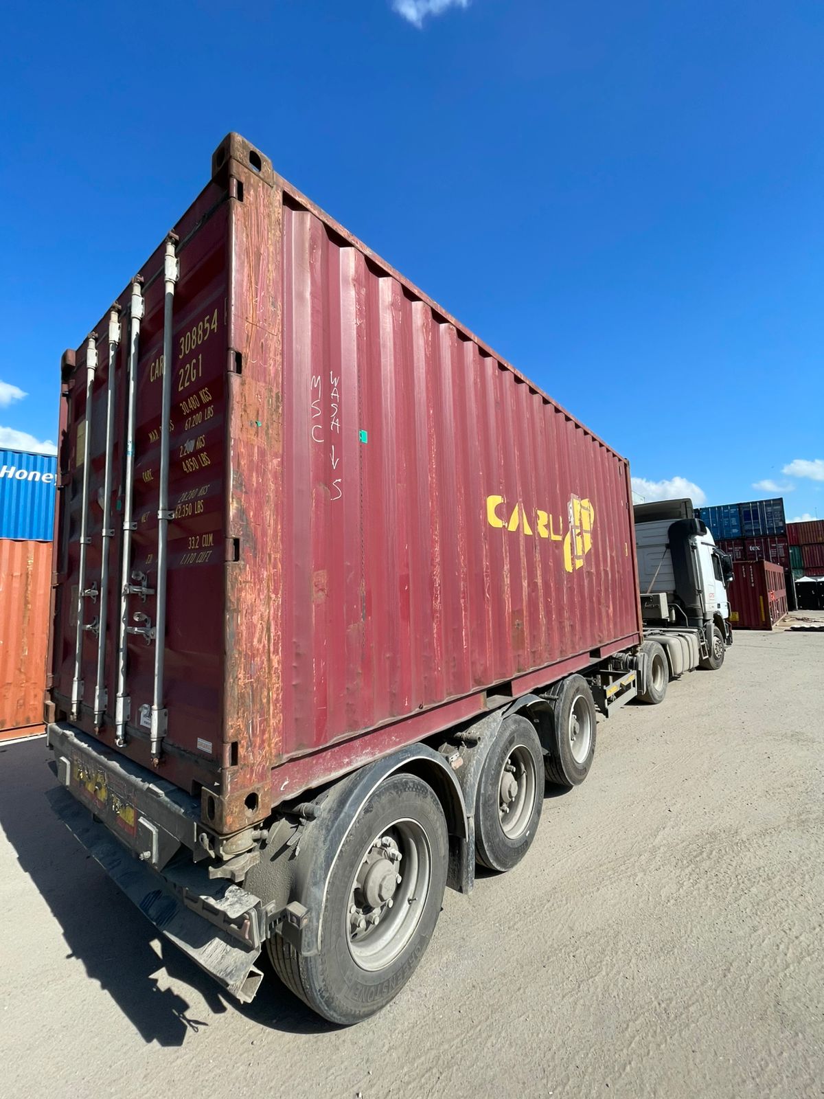 Морской контейнер CARU3088544