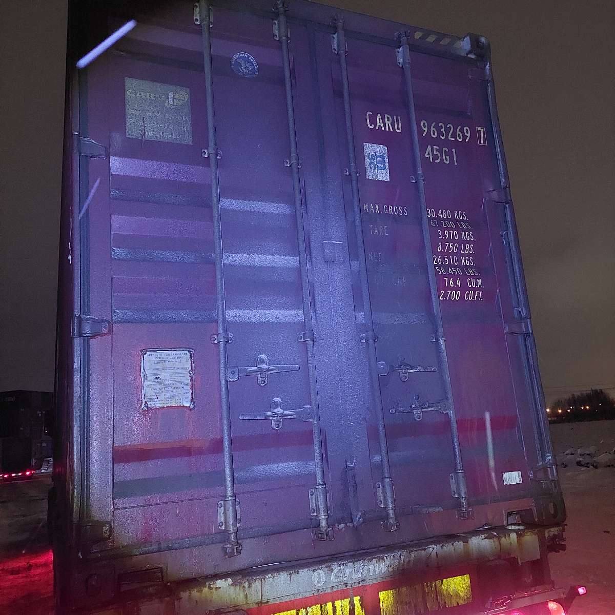 Морской контейнер CARU9632697