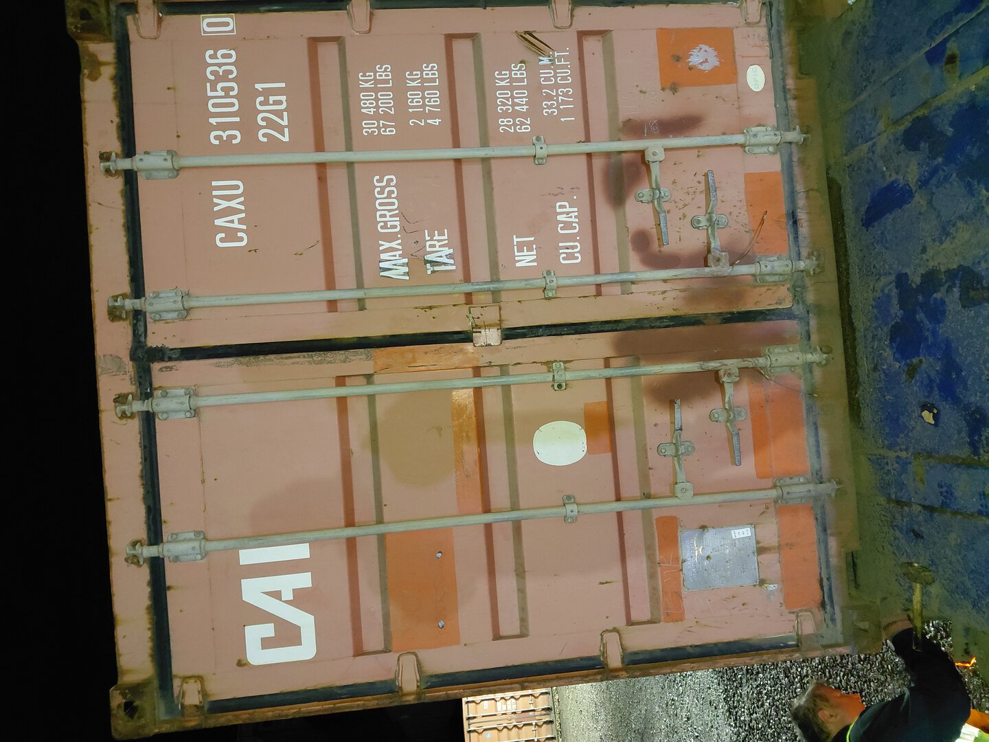 Морской контейнер CAXU3105360